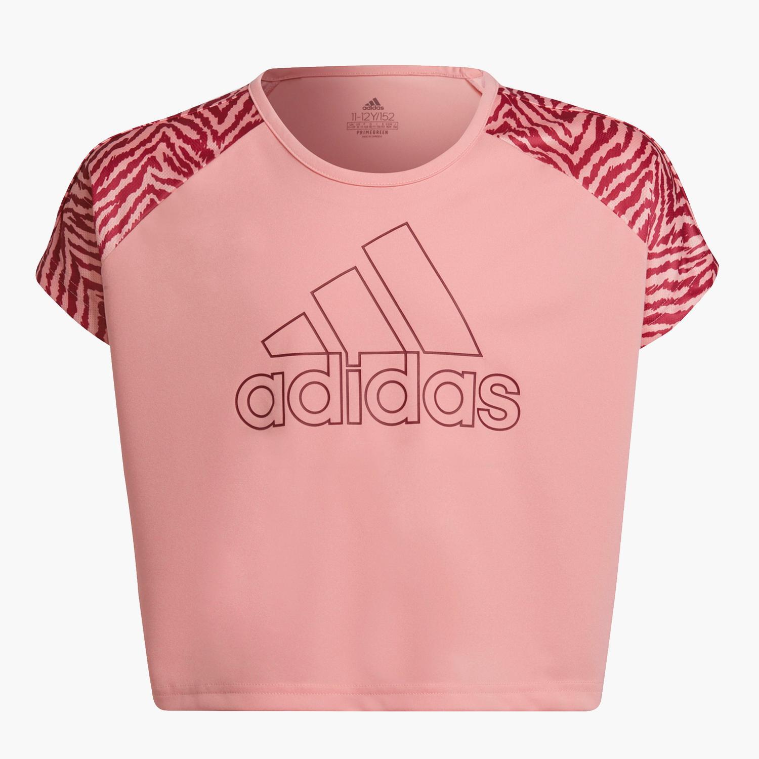 T-shirt Fitness adidas - Rose - T-shirt Fille sports taille 10