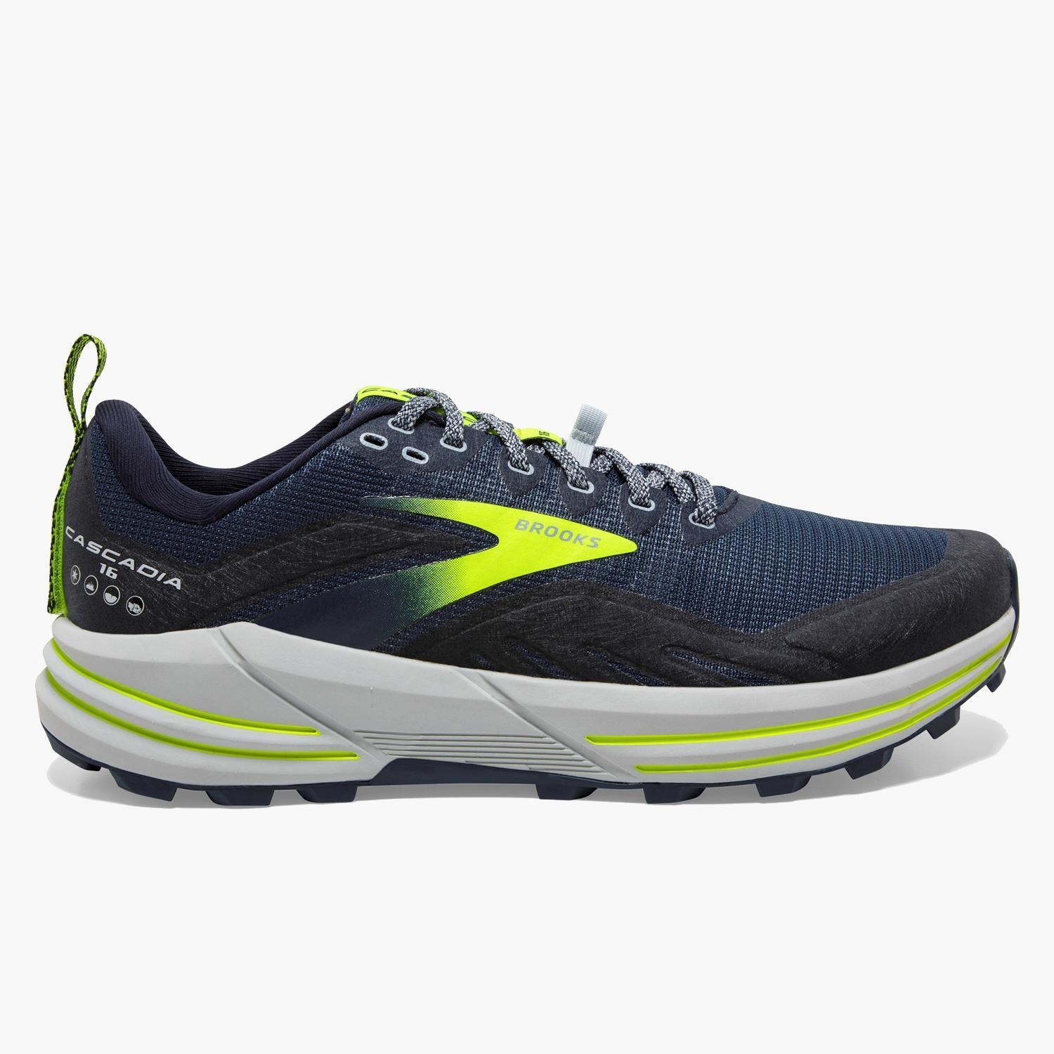 Brooks Cascadia 16 - Marino - Zapatillas Trail Hombre