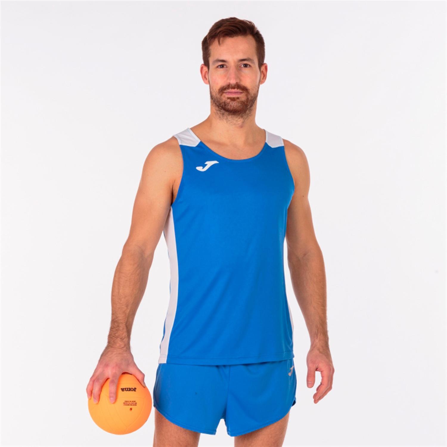 Joma Record II - Azul - Camiseta Running Hombre MKP