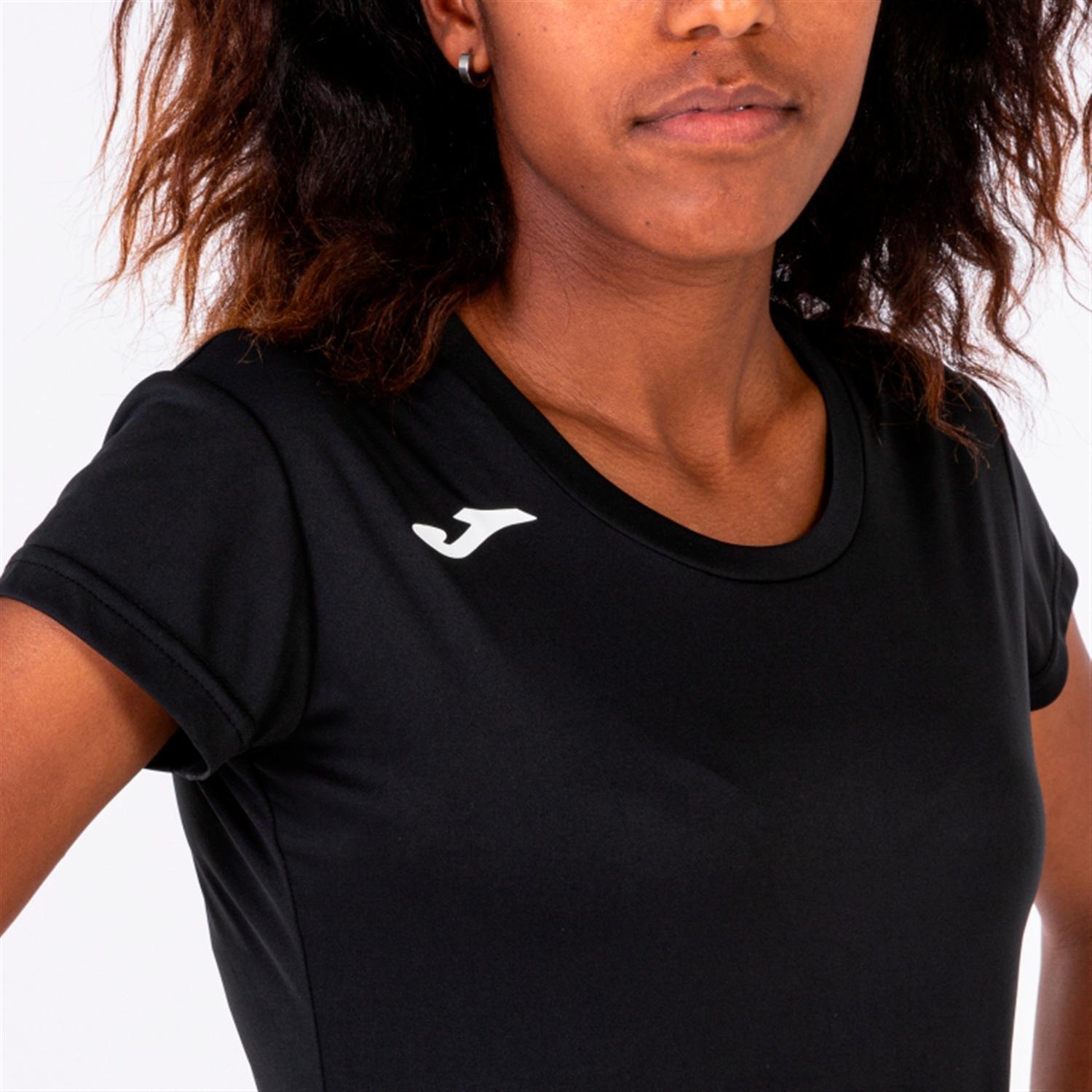 Joma Record II - Preto - T-shirt Running Homem MKP