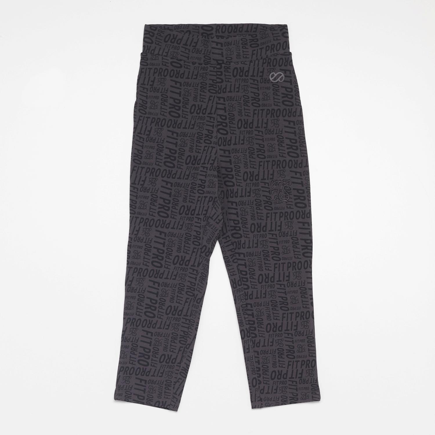 Silver Fit - Gris - Leggins Piratas Chica talla 16