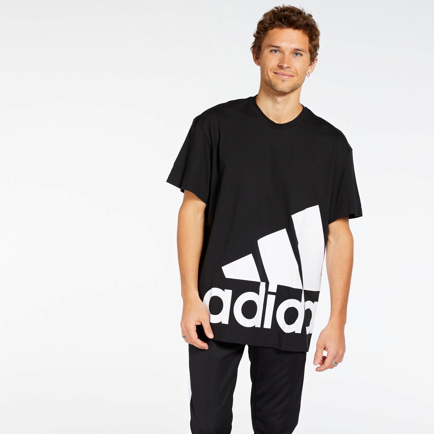 adidas Big - Noir - T-shirt homme sports taille XL