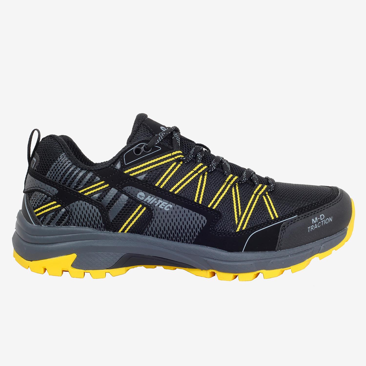 Hi-Tec Gravel - Noir - Chaussures de trail homme sports taille 45
