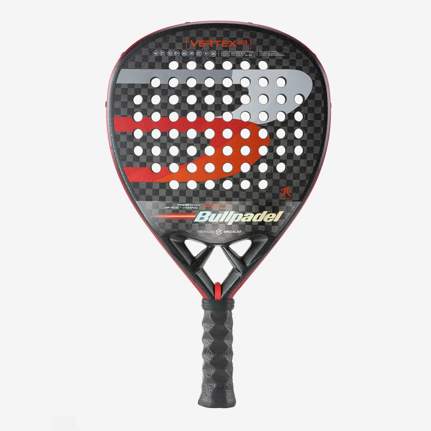 Bullpadel Vertex 03 22 - Noir - Raquette Padel sports MKP taille UNICA