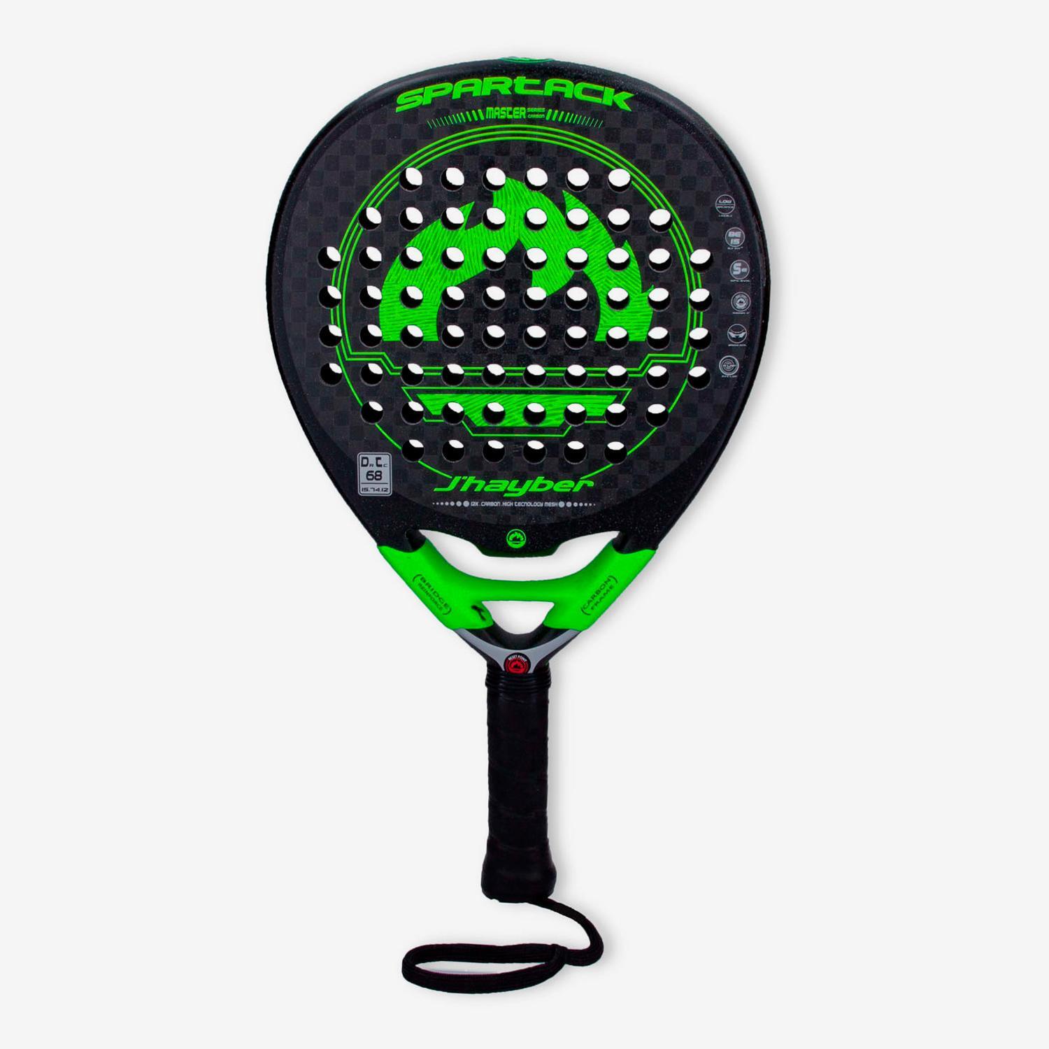 J'Hayber Spartack - Noir - Raquette de padel sports taille UNICA