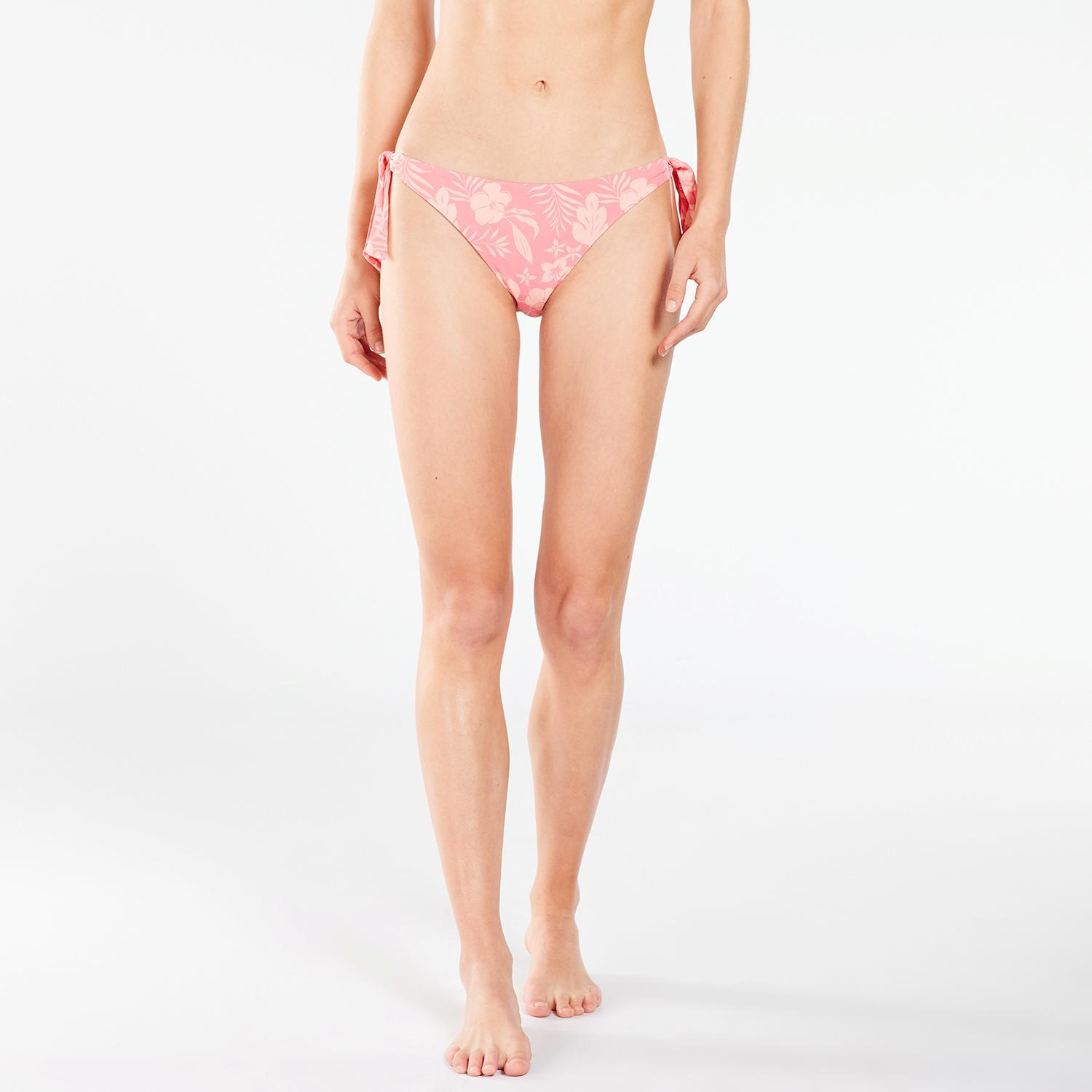 Braga Bikini Nudos Silver - Coral - Parte De Abajo talla M