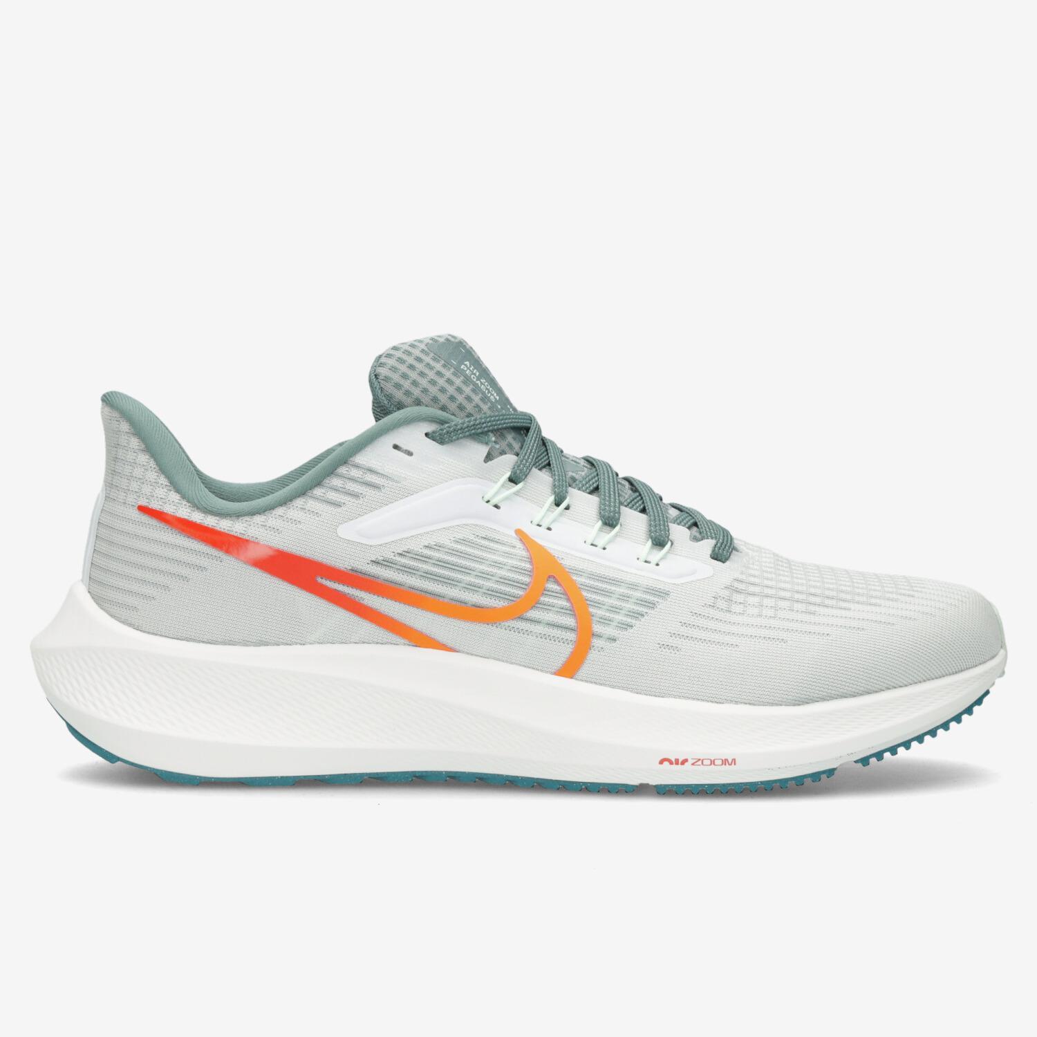 Nike Air Zoom Pegasus 39 - Grises - Zapatillas Running Hombre