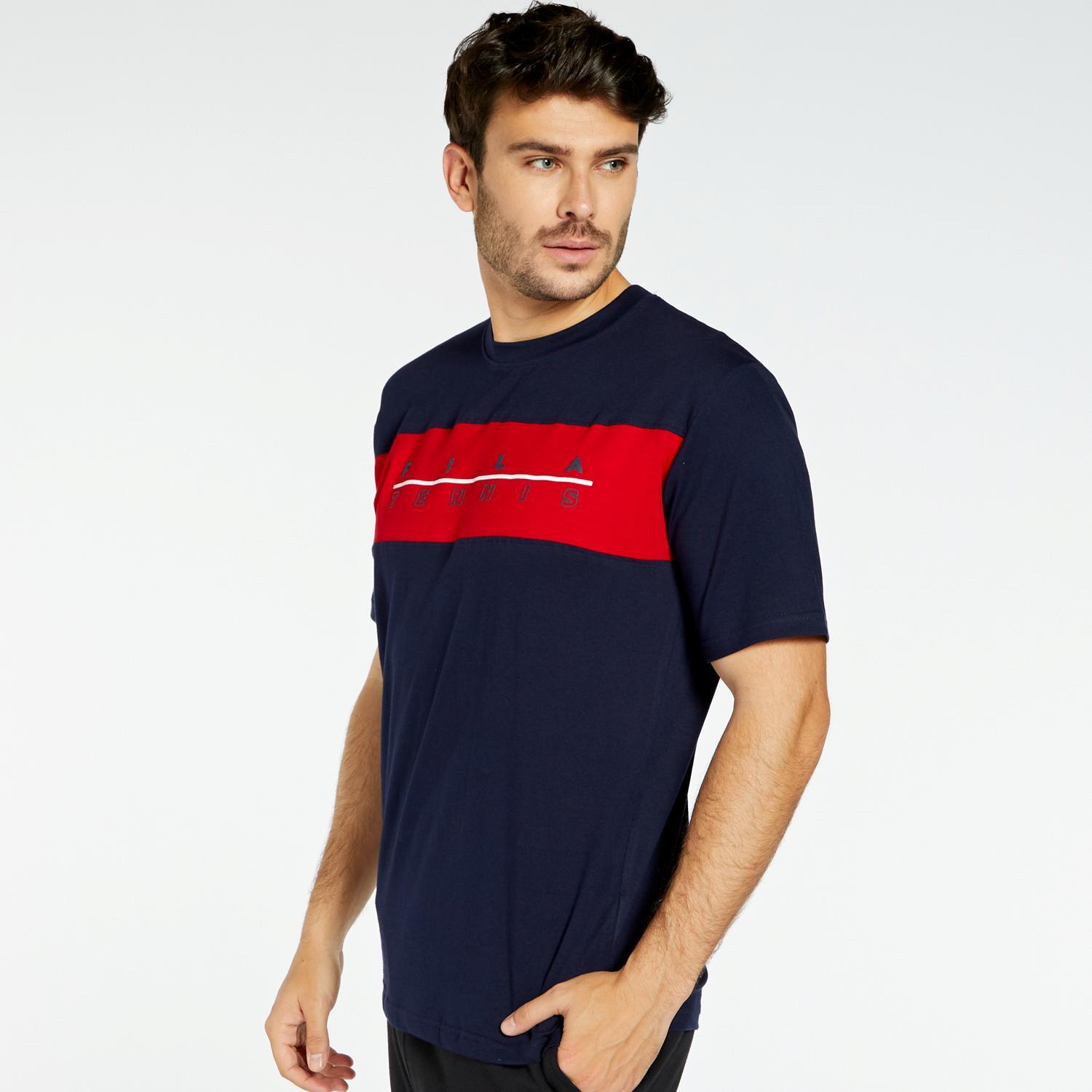Fila Andre - Marino - Camiseta Hombre talla S