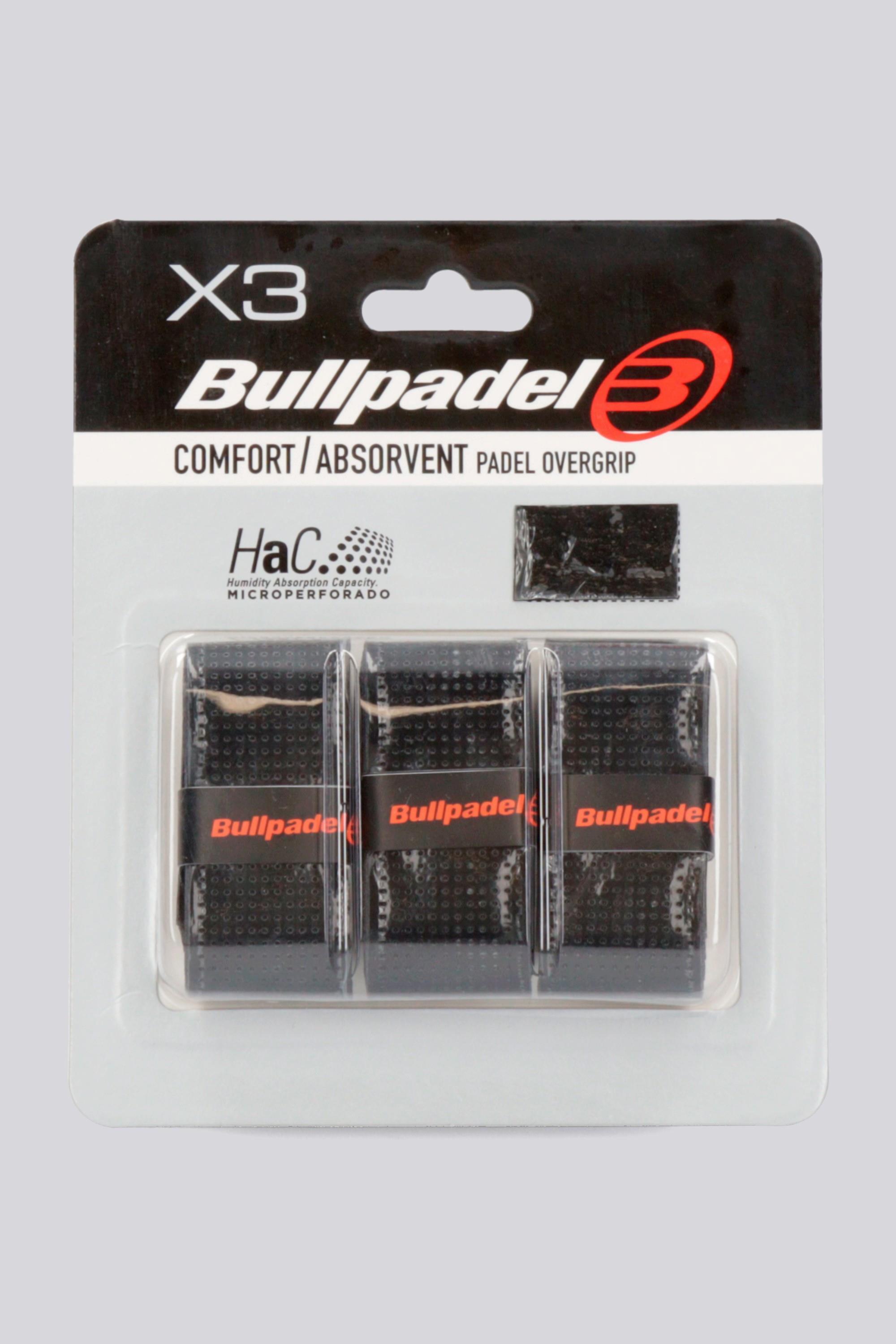 Bullpadel GB-1201 - Negro - Overgrip Pádel talla T.U.