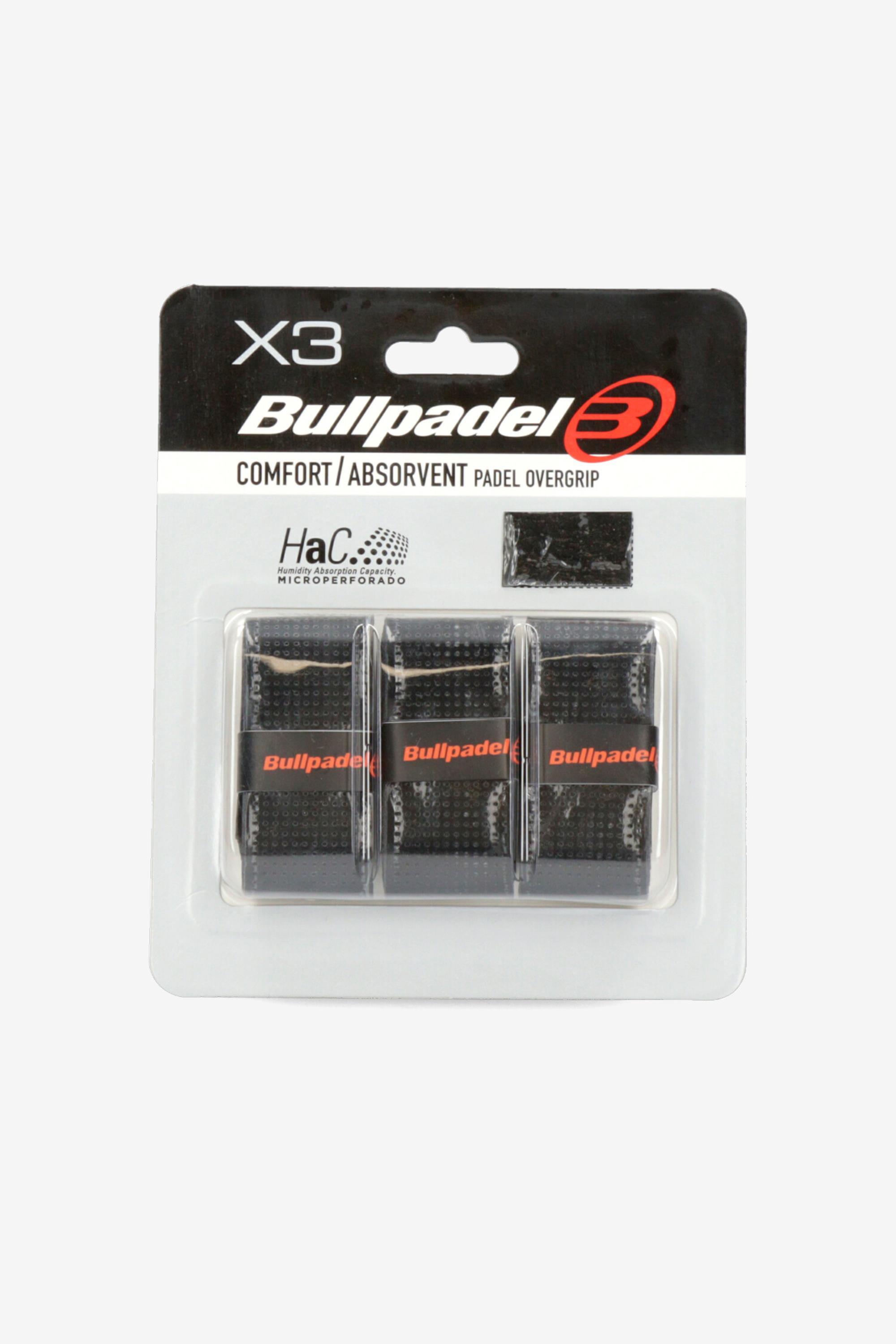 Bullpadel GB-1201 - Negro - Overgrip Pádel talla UNICA