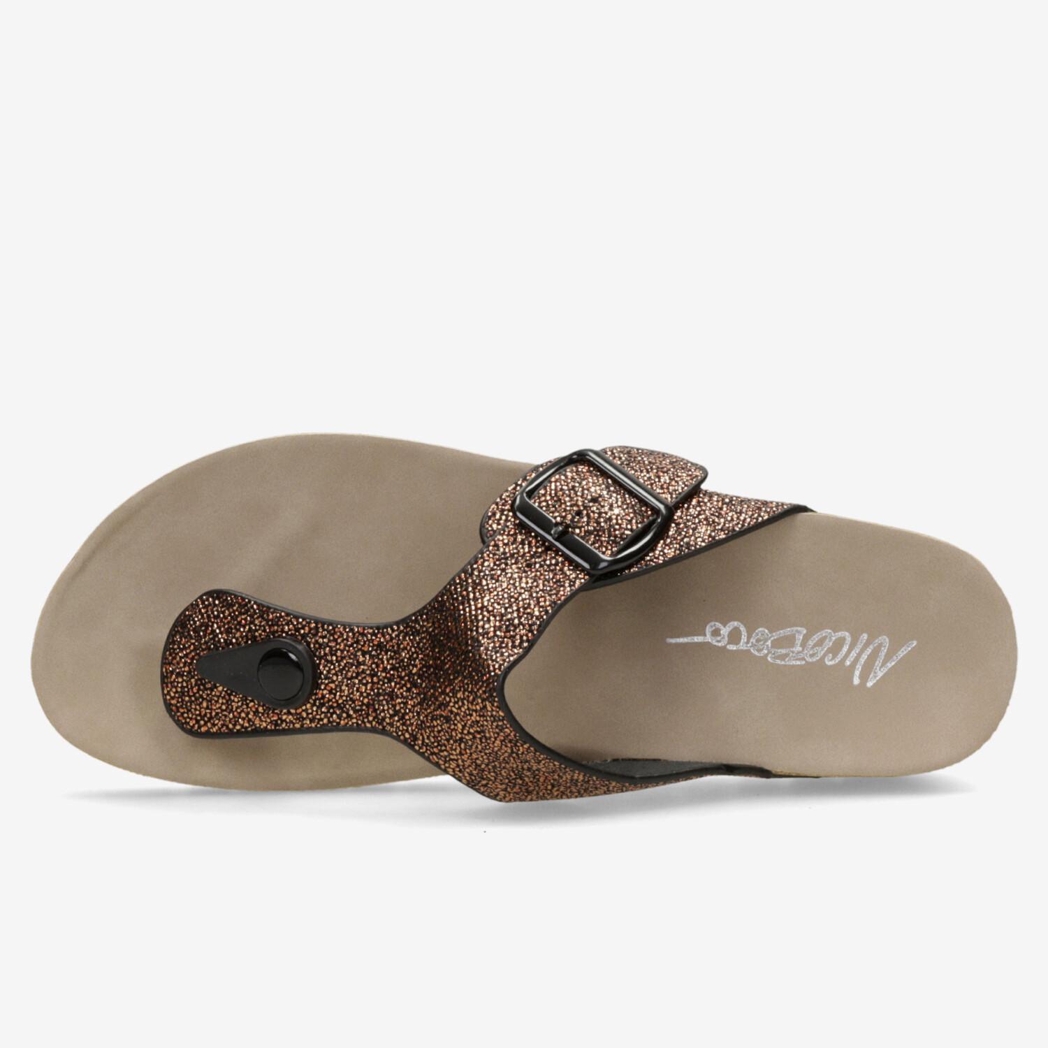 Altea Sra Chancla Dedo Glitter - BRUN sports taille 40