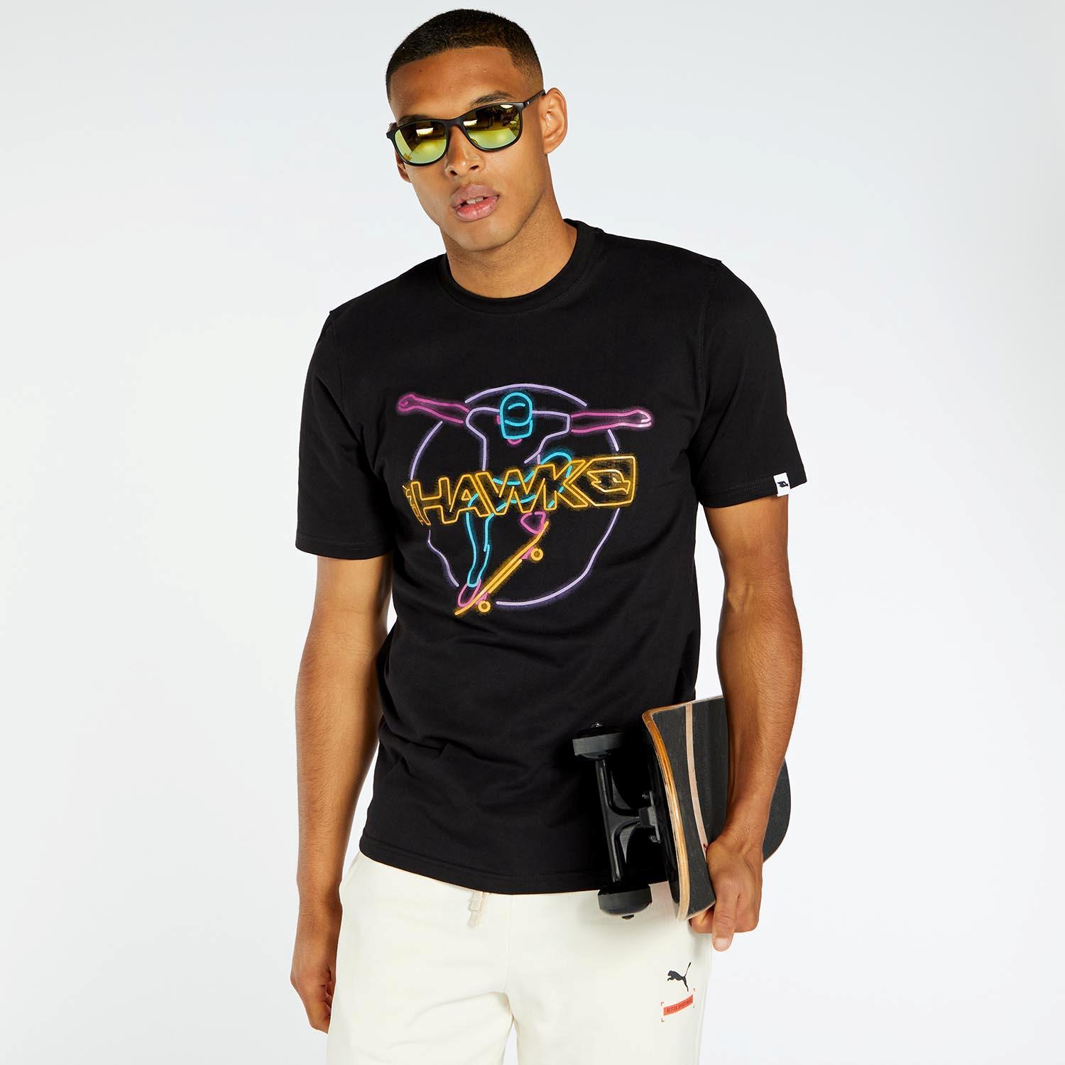 Tonet Hawk Ramon - Noir - T-shirt Homme sports taille XL