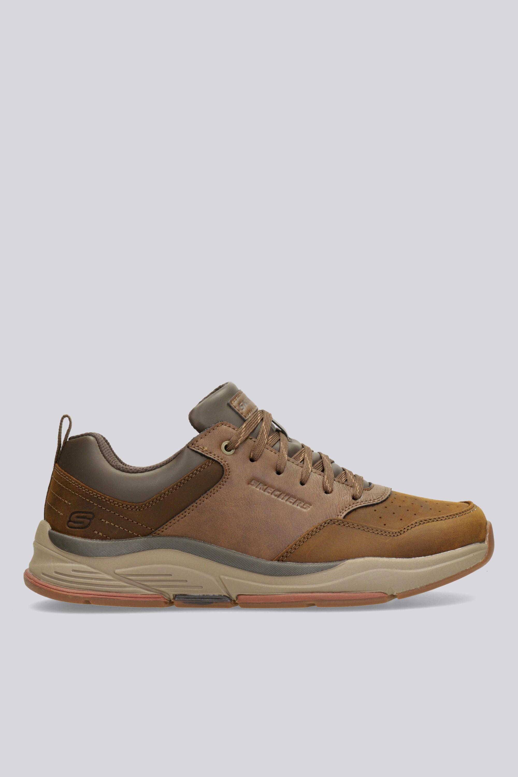 Skechers Benago - Marrón - Zapatillas Trekking Hombre talla 42