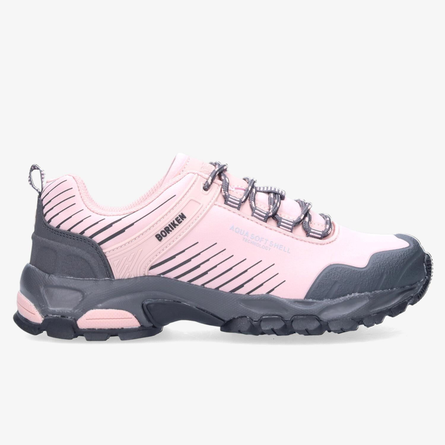 Boriken Barey-Rose-Chaussures de randonnée femme sports taille 40