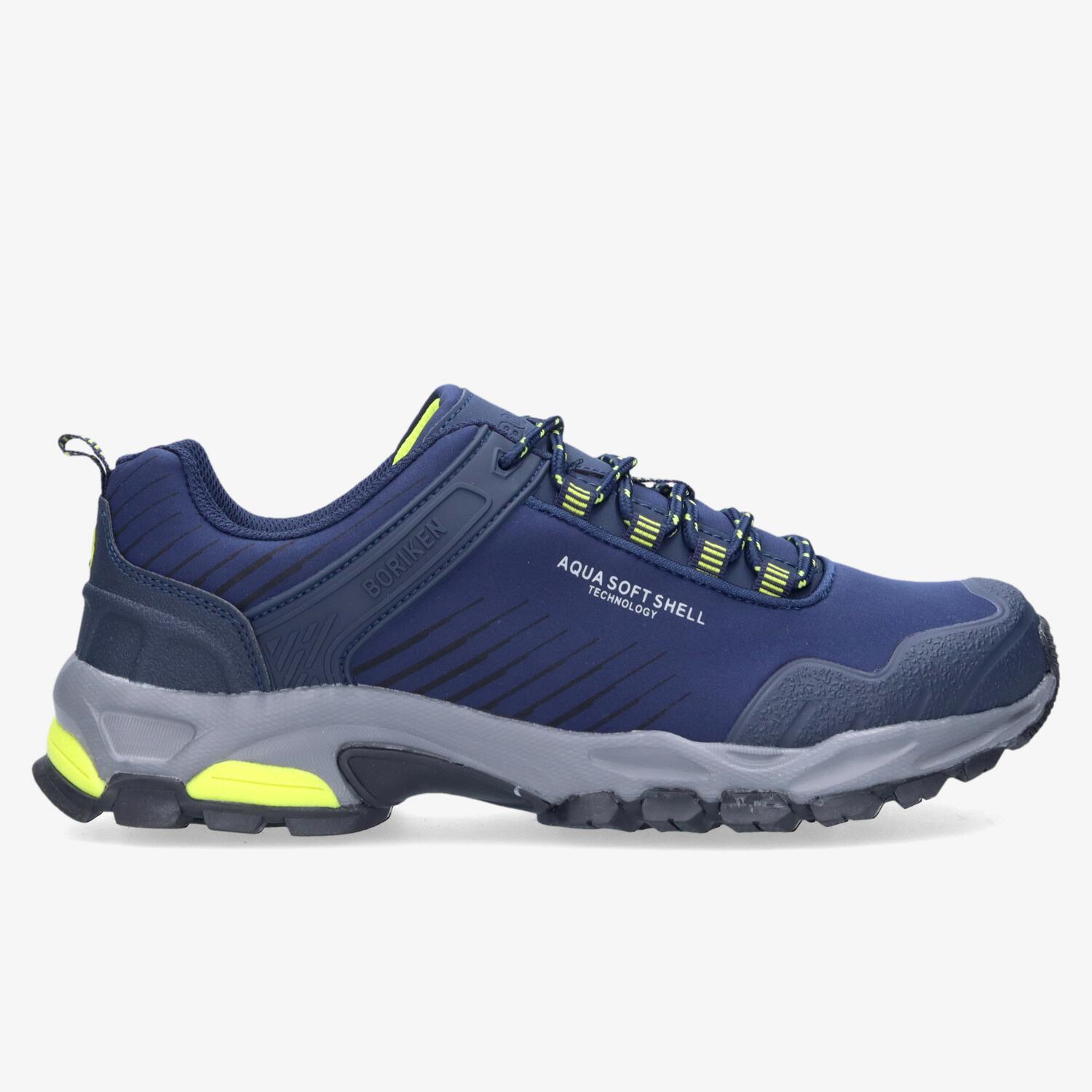 Boriken Barey - Bleu Marine - Chaussures de randonnée homme sports taille 44