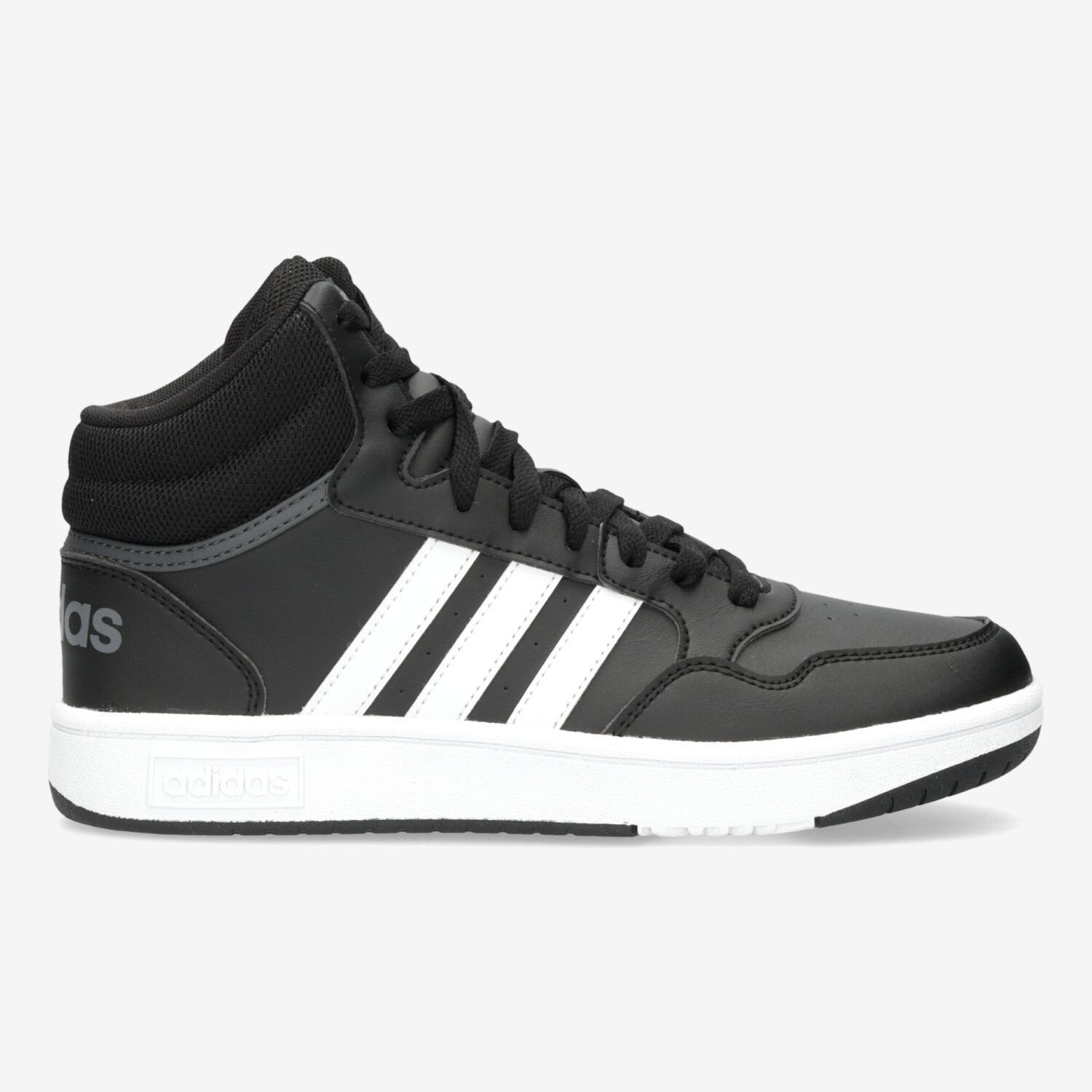 adidas Hoops Mid 3.0 - Negro - Zapatillas Altas Niño MKP