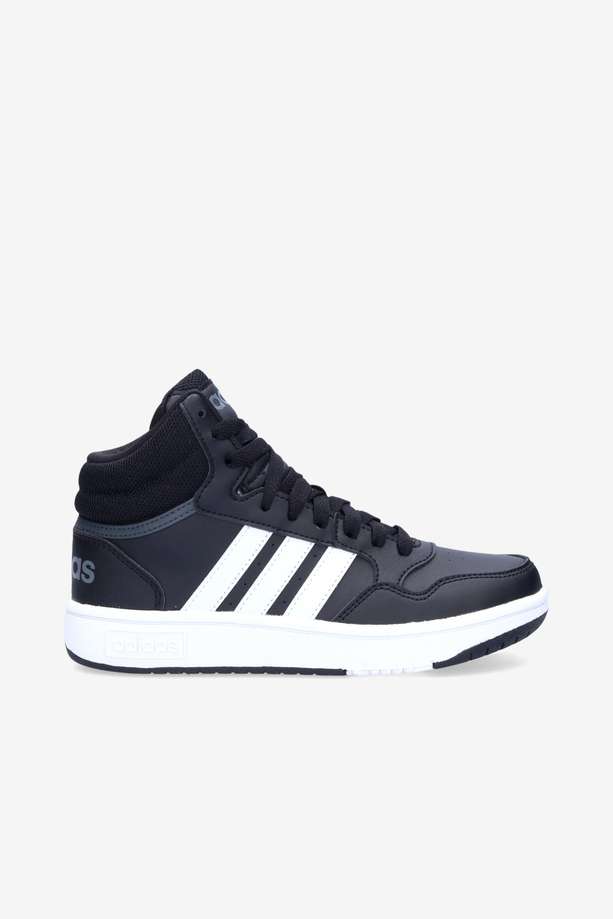 Hoops Mid 3.0 - Negro - Zapatillas Altas Niño