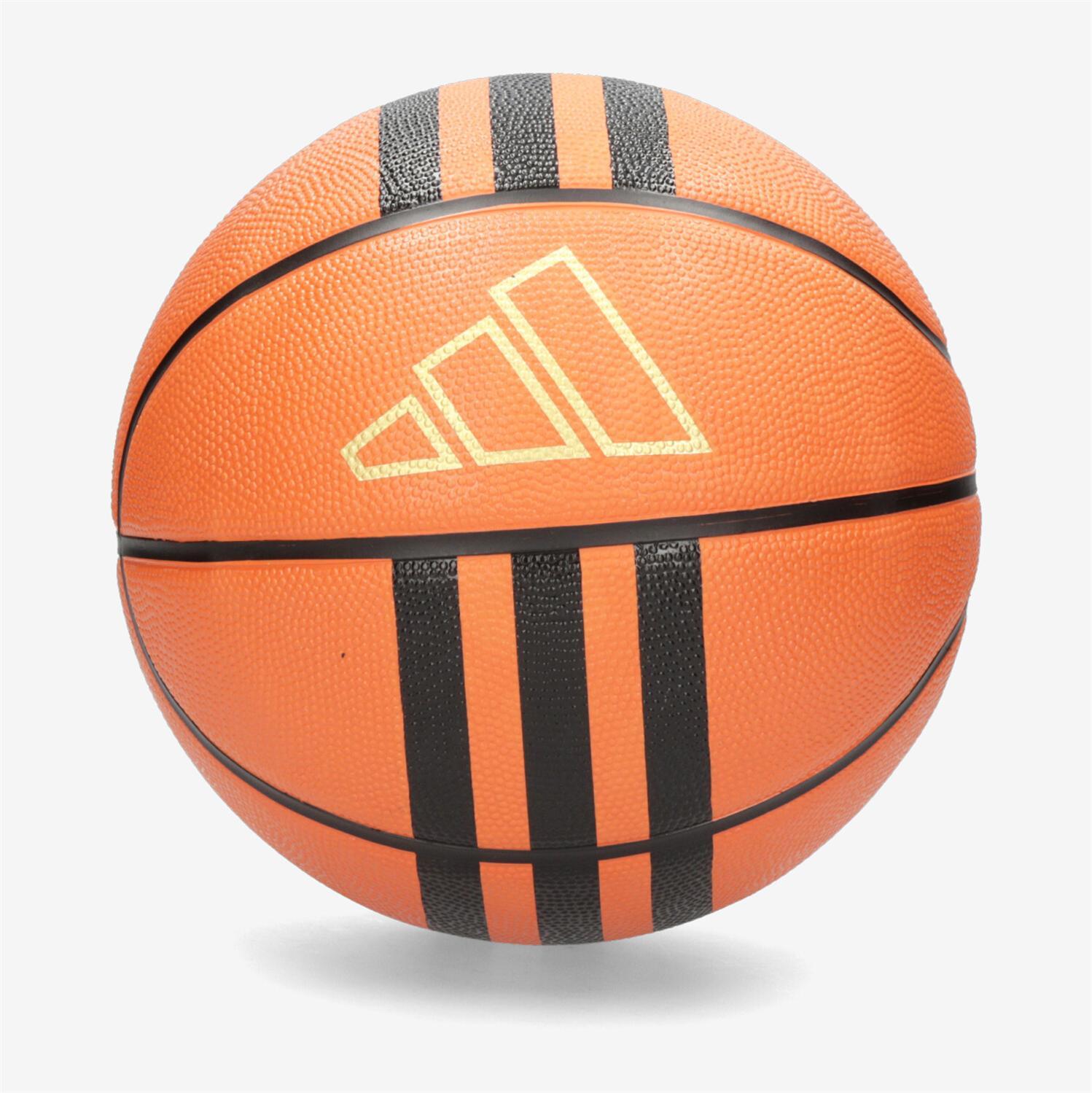 adidas 3S Rubber X3 - Naranja - Balón Baloncesto MKP talla 7