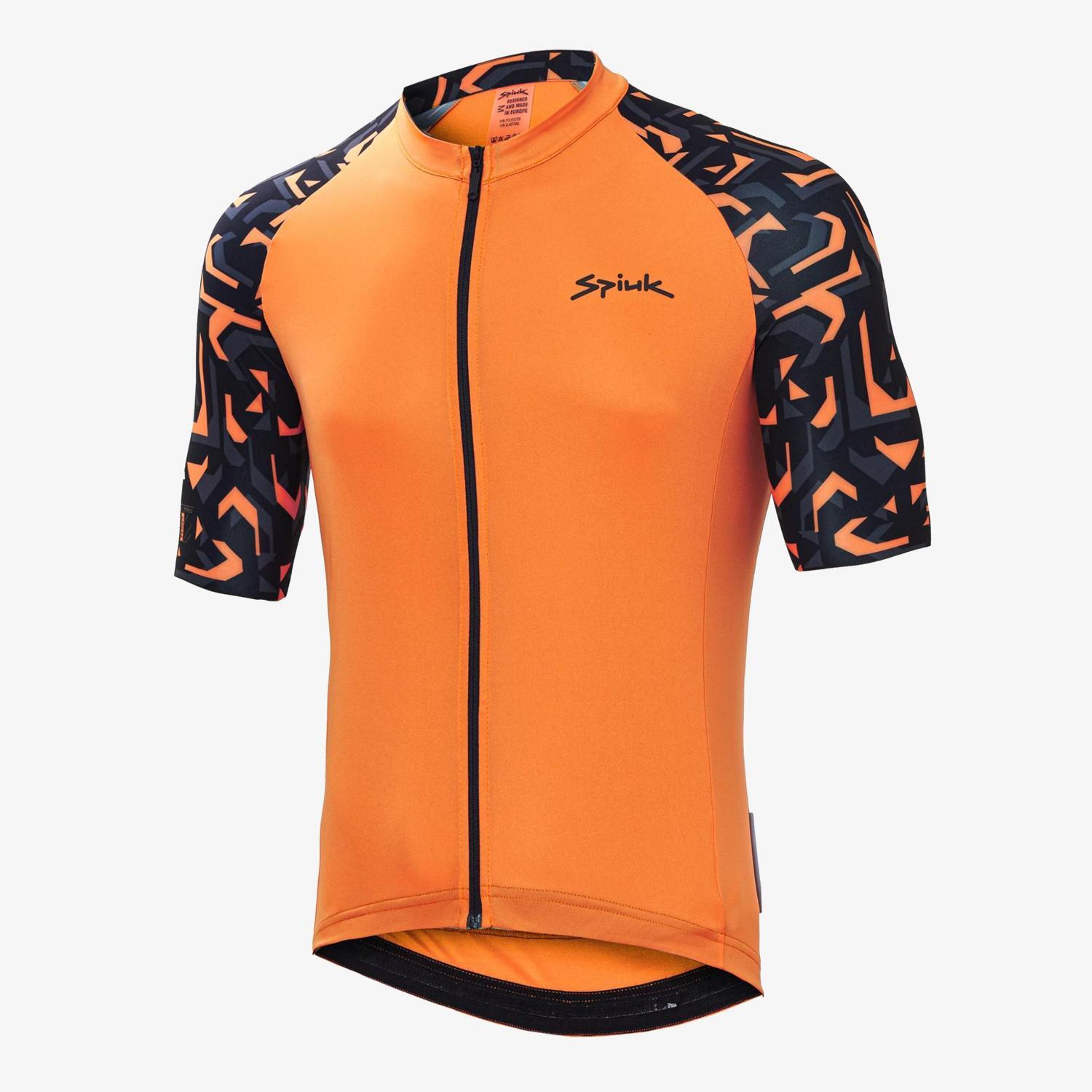 Spiuk Top Ten - Orange - Maillot Cyclisme Homme sports taille L