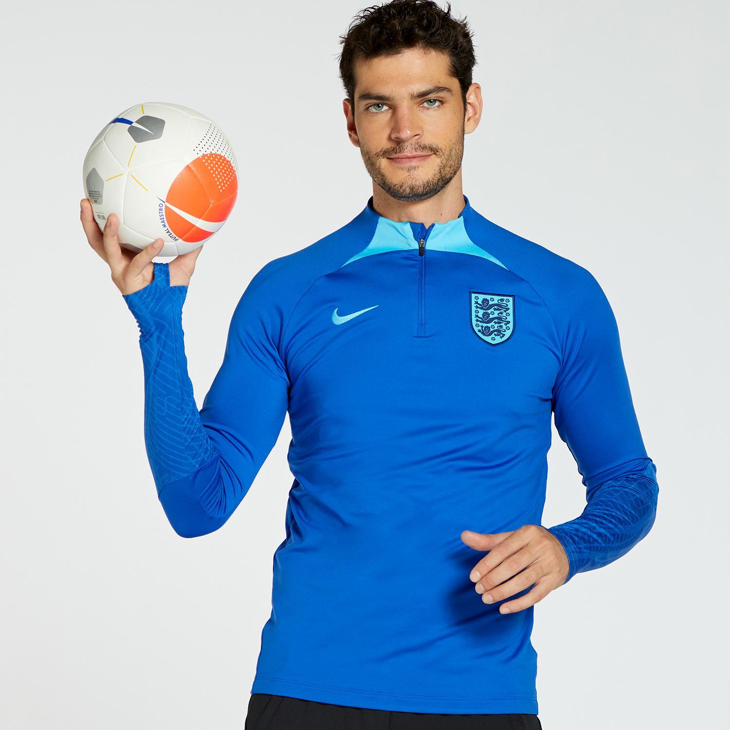 Sudadera Inglaterra Strike - Azul - Sudadera Fútbol Hombre talla
