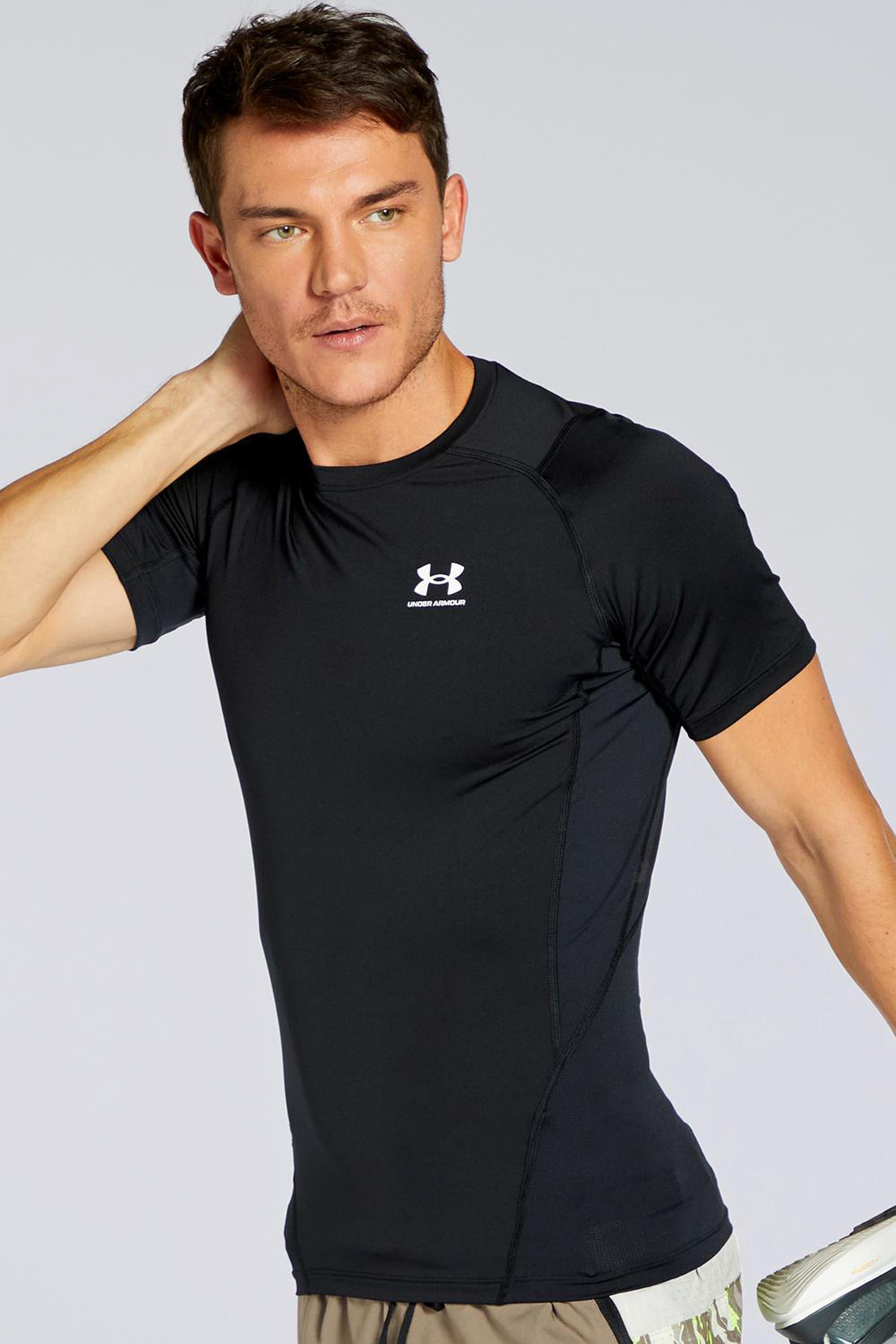 Camiseta Under Armour - Negro - Camiseta Compresión Hombre talla S