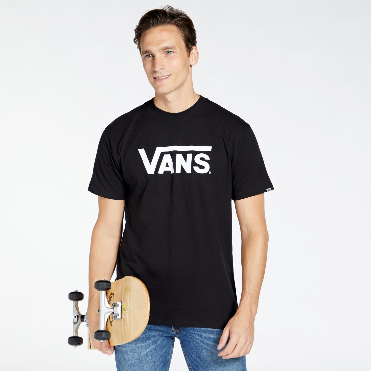 Vans T-shirt Zwart T-shirt Heren