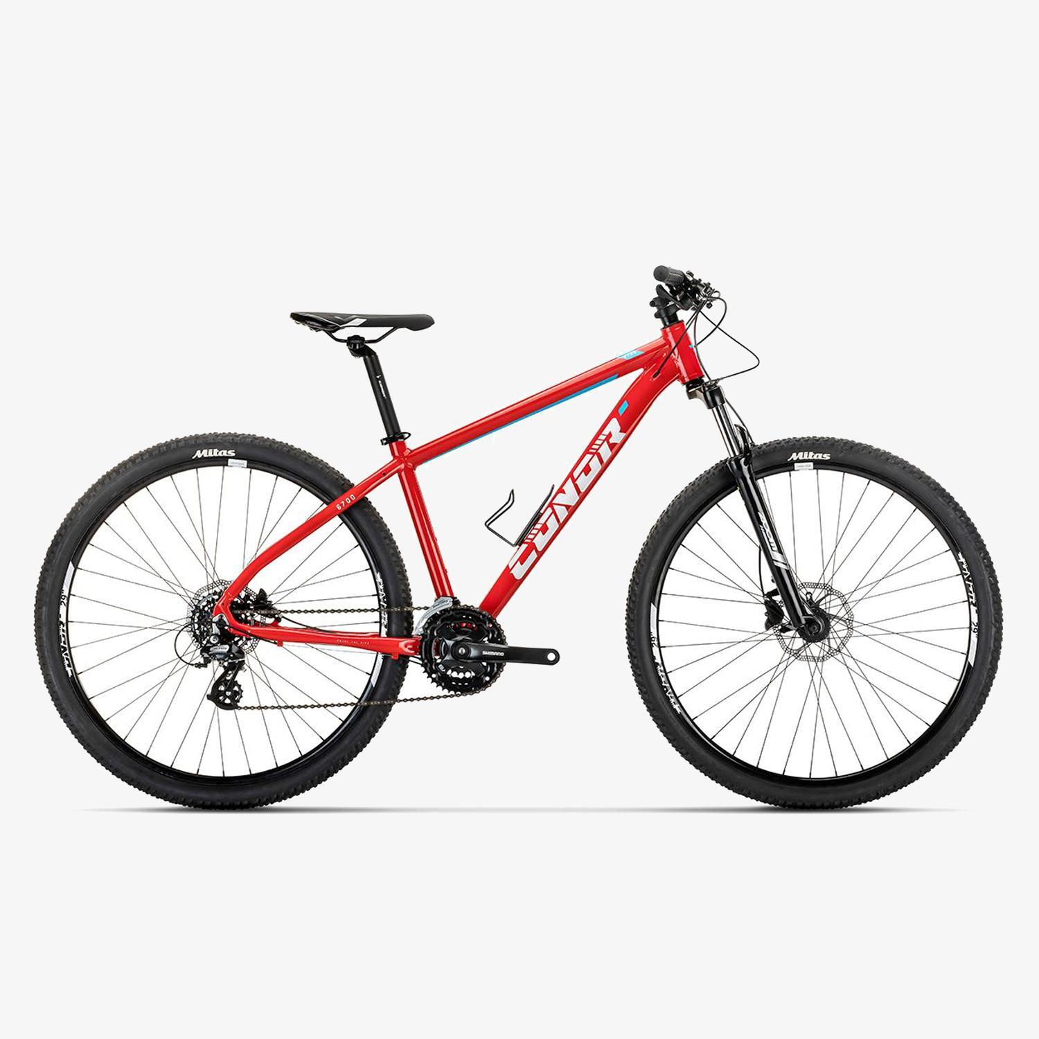 Conor 6700 29 - Rouge - Vélo de montagne sports taille L