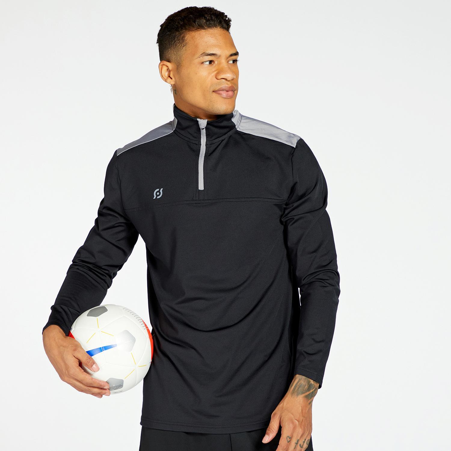 Team Quest Training - Noir - Sweat Thermique Homme sports taille L