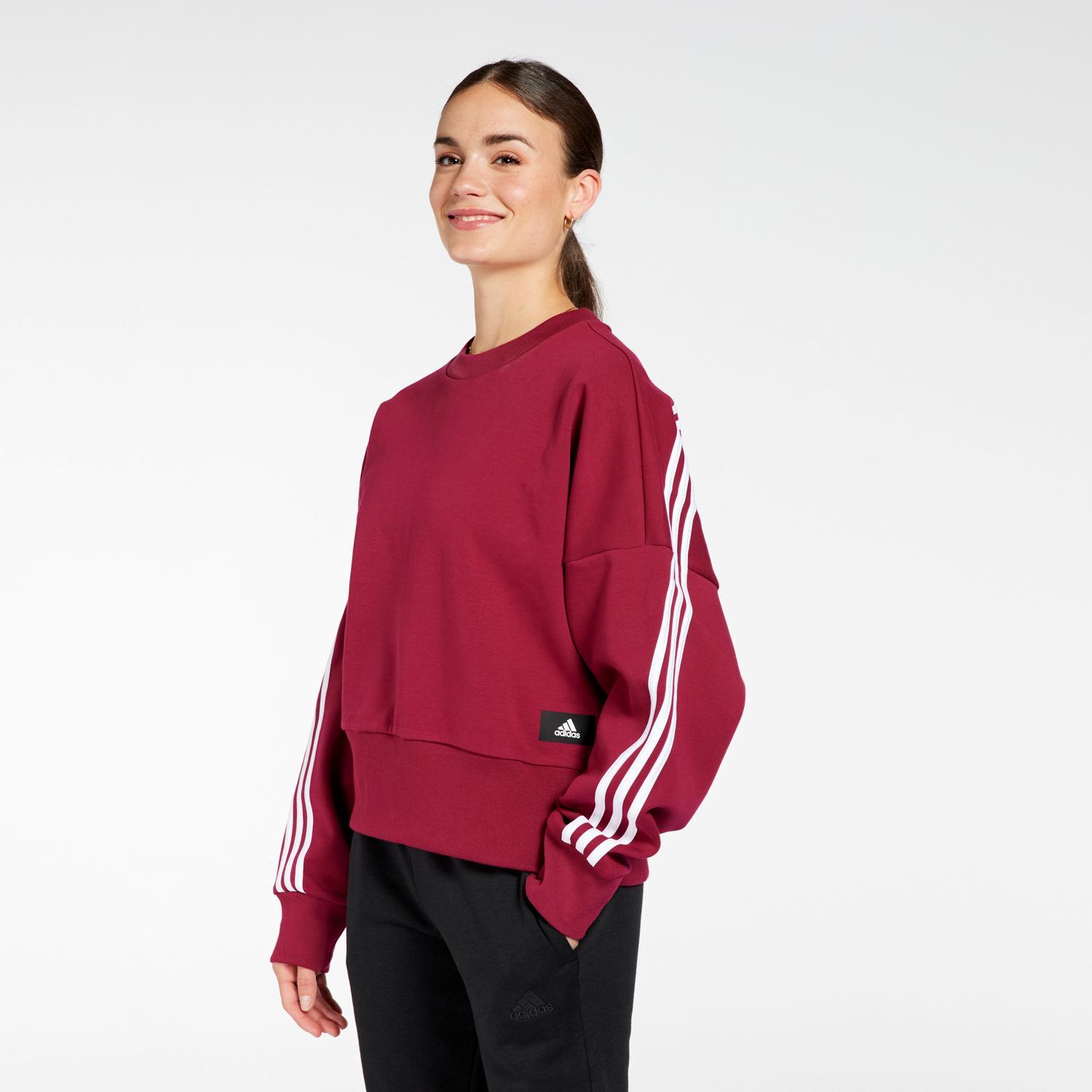 Fi 3s Crew Sra Sudadera Cap. Hd8996 - ROUGE sports taille S