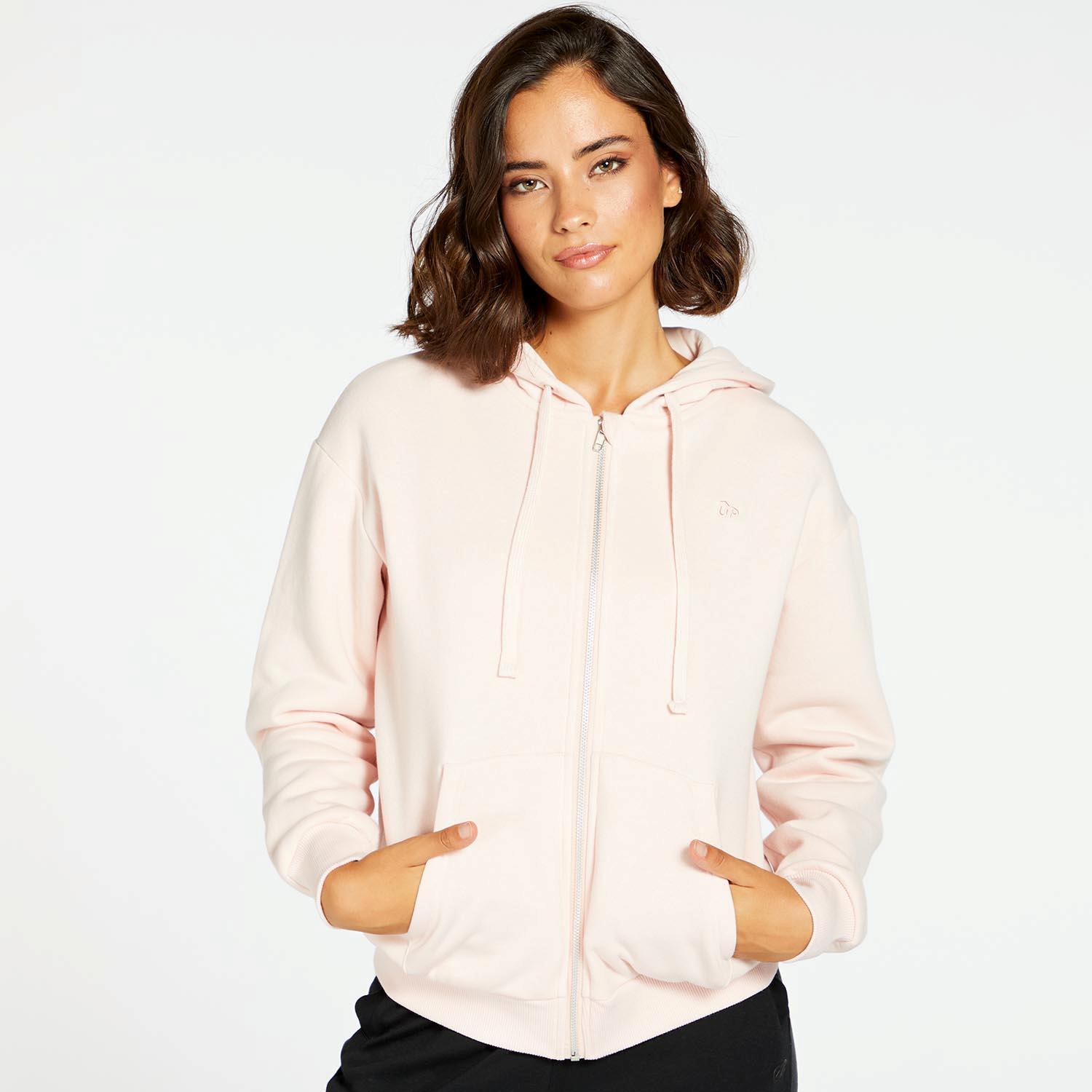 Up Basic - Rose - Sweat à capuche femme sports taille 2XL