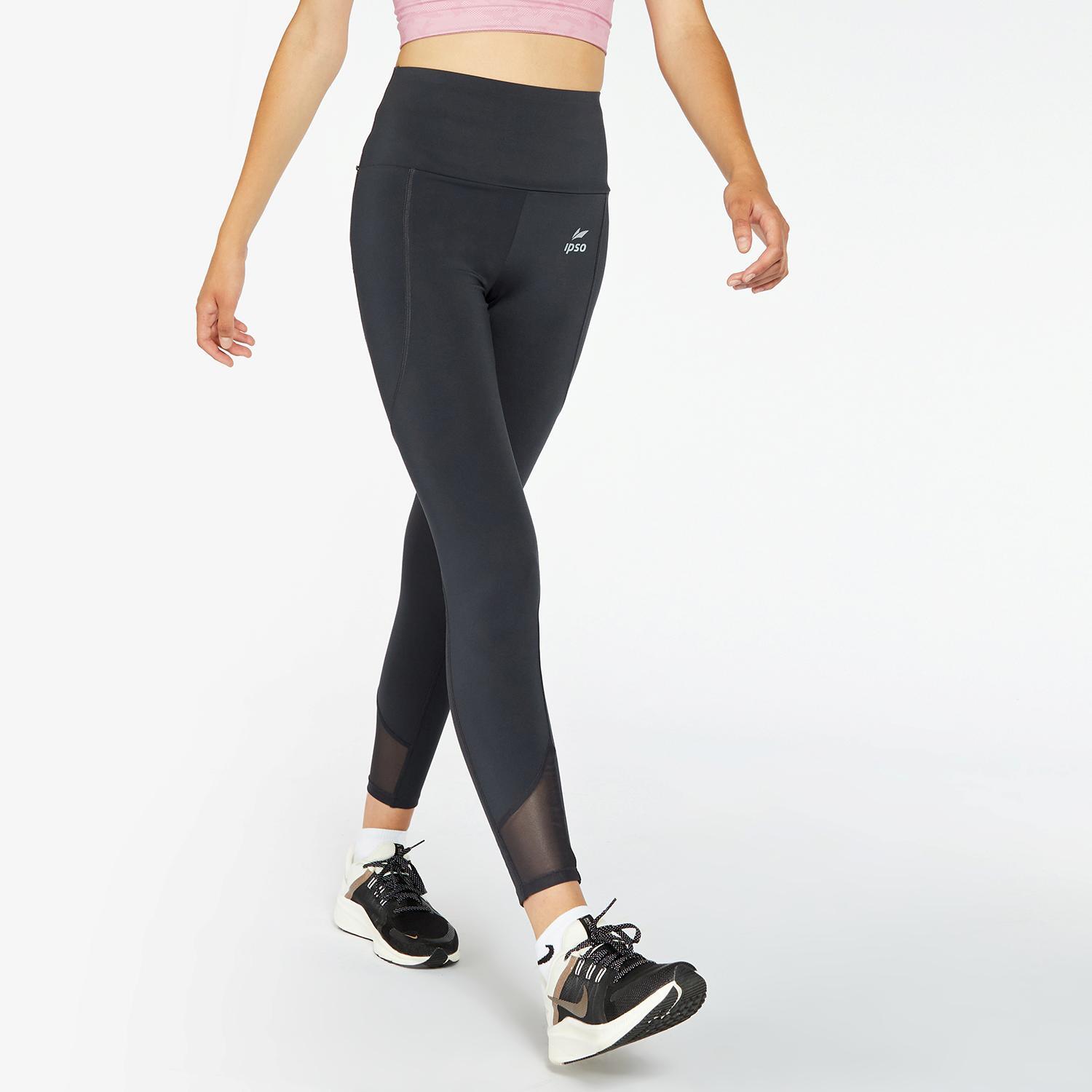 Ipso Experience 2-Gris-Legging Running Femme sports taille L