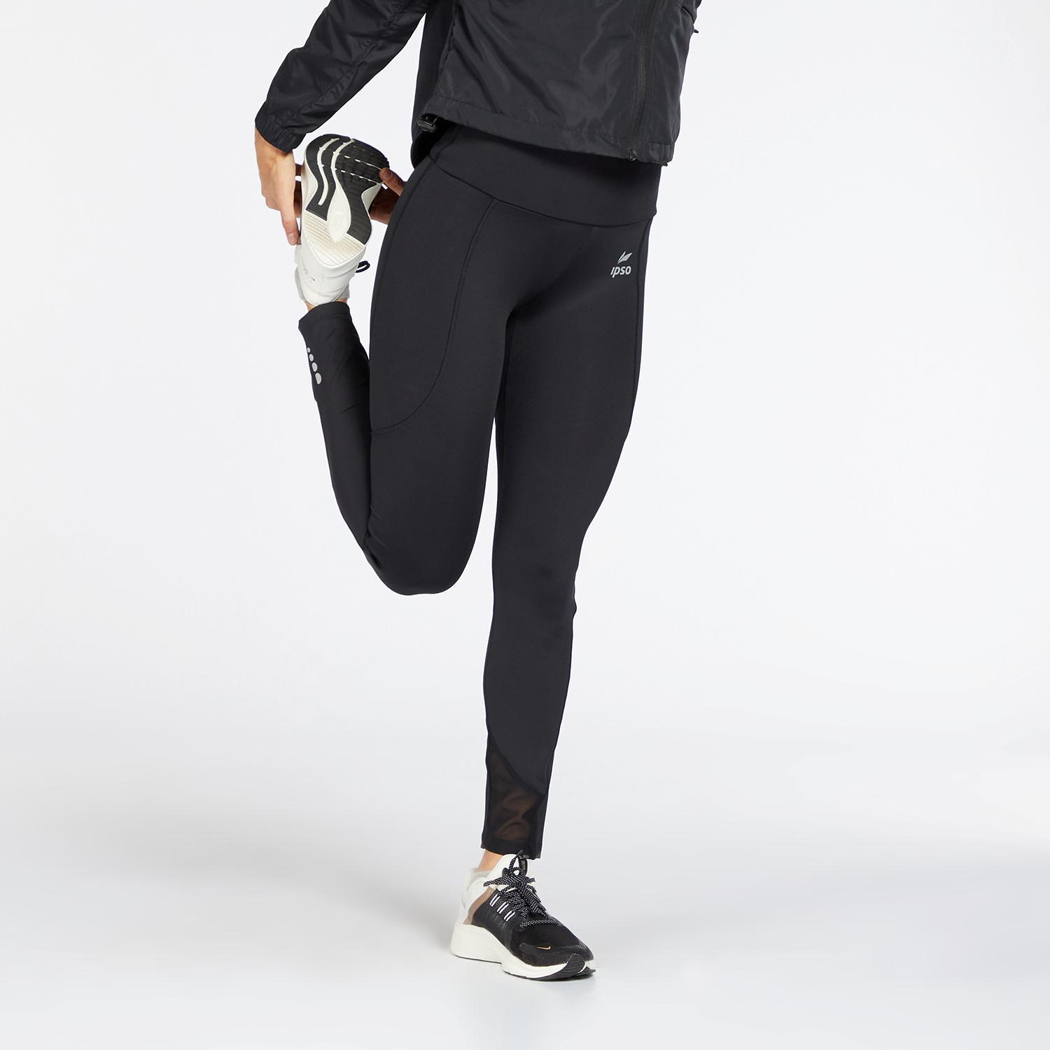 Ipso Experience 1-Noir-Legging Running Femme sports taille L