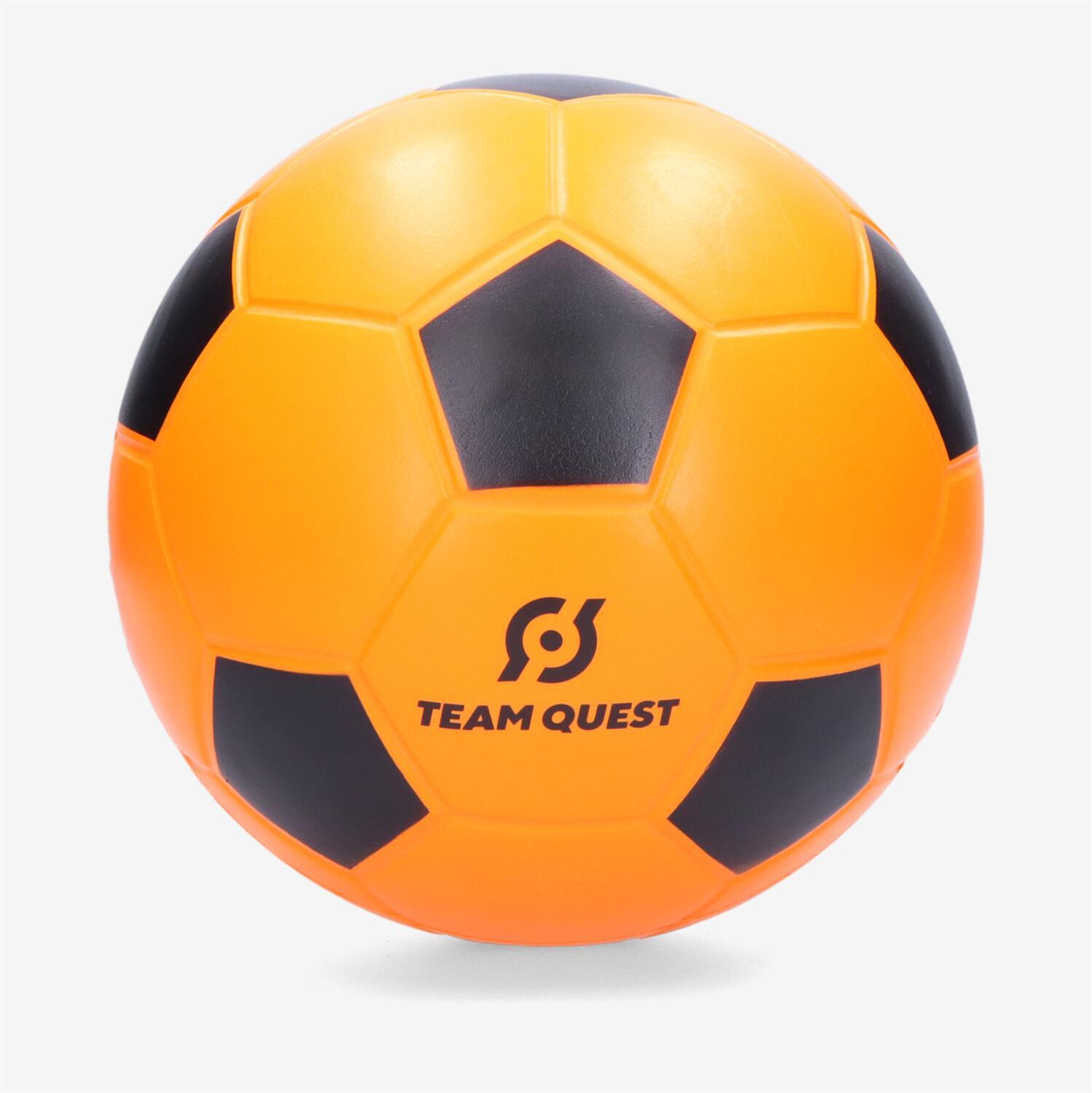 Ballon Team Quest - Orange - Ballon de football sports taille 4