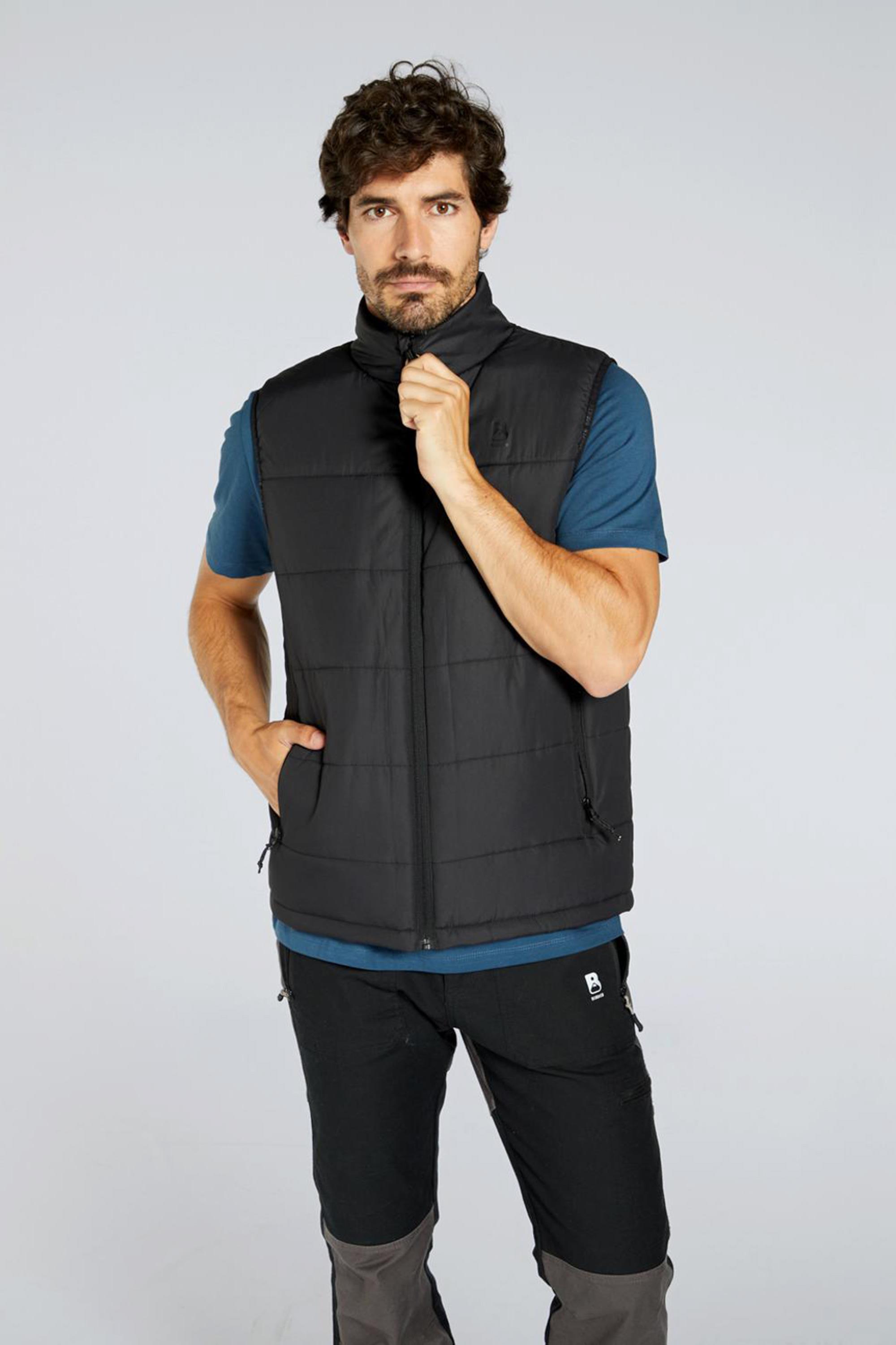 Chaleco Montaña Boriken - Negro - Chaleco Acolchado Hombre talla M