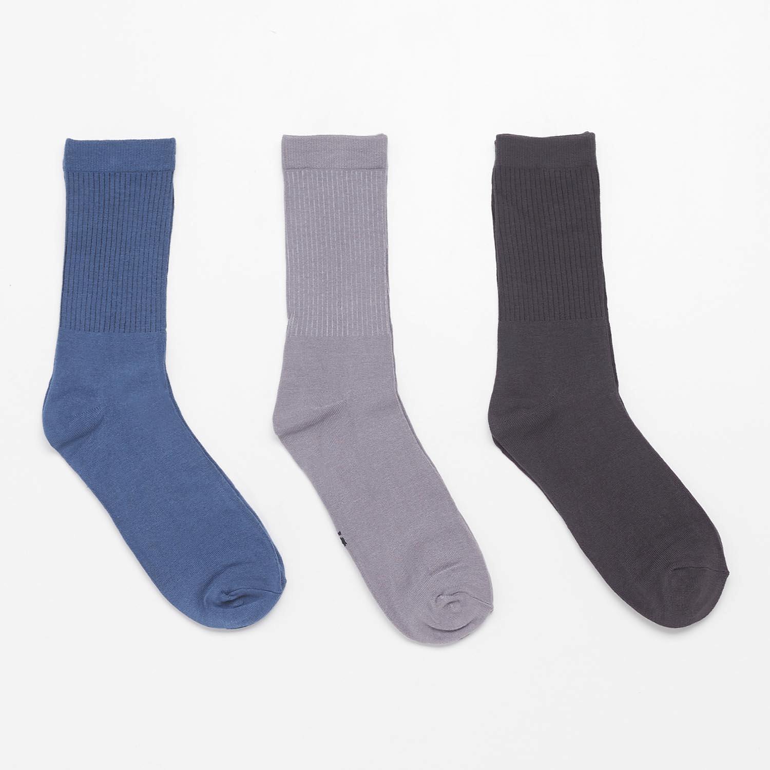 Chaussettes Up - Gris - Chaussettes Hautes sports taille XL