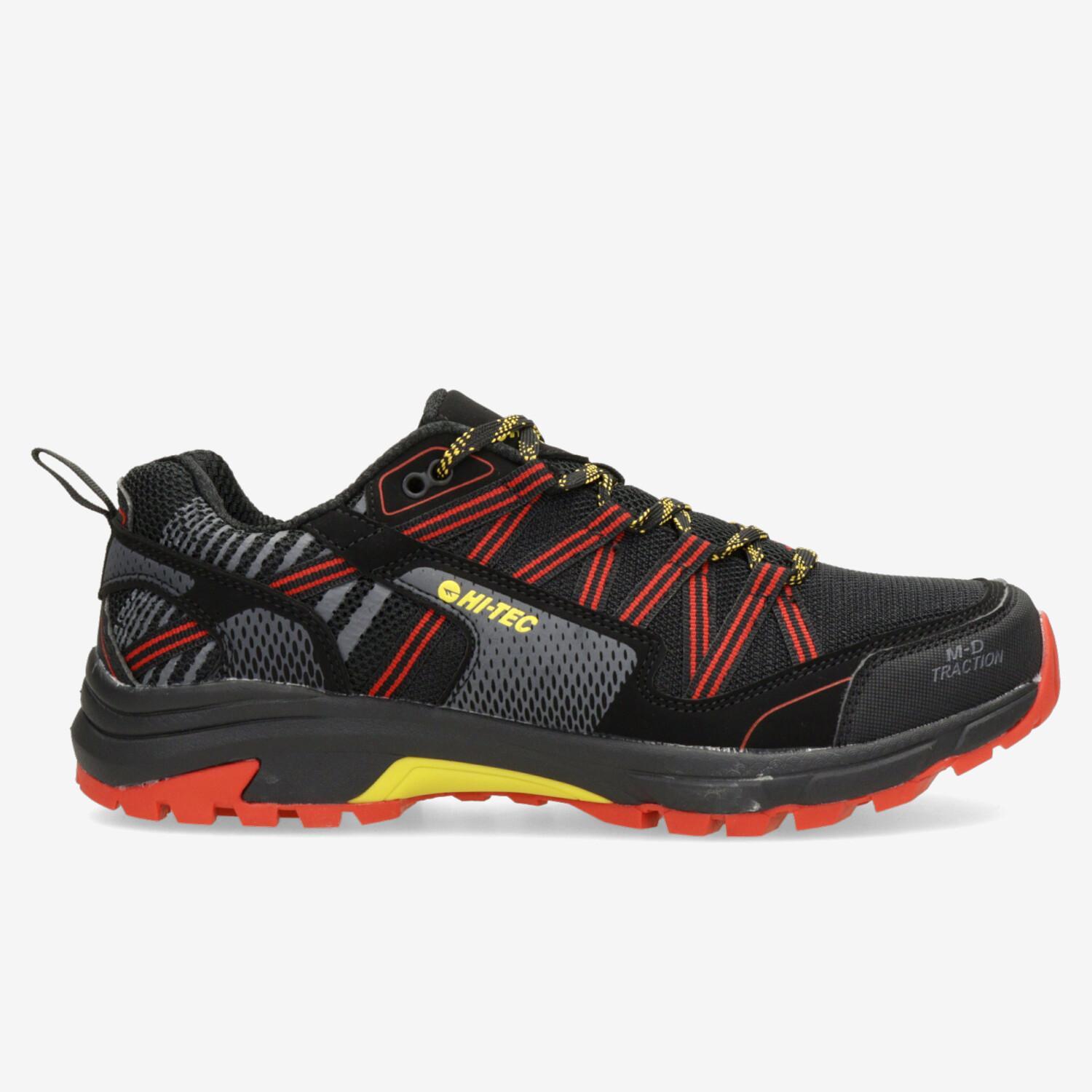 Hi Tec Gravel - Noir - Chaussures trail Homme sports taille 42
