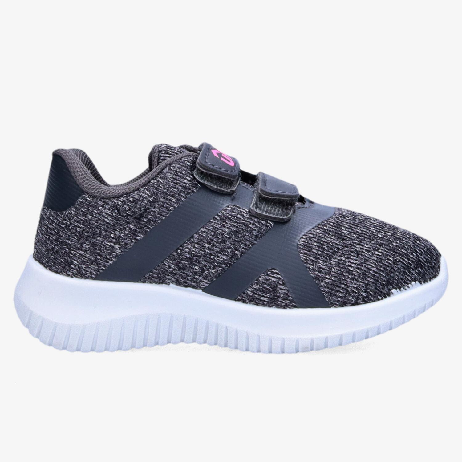 Up Bruce - Gris - Chaussures Fille sports taille 22