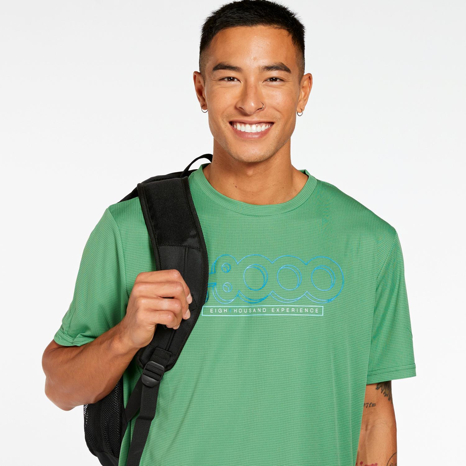 8000 Didio - Vert - T-shirt Homme sports taille XL