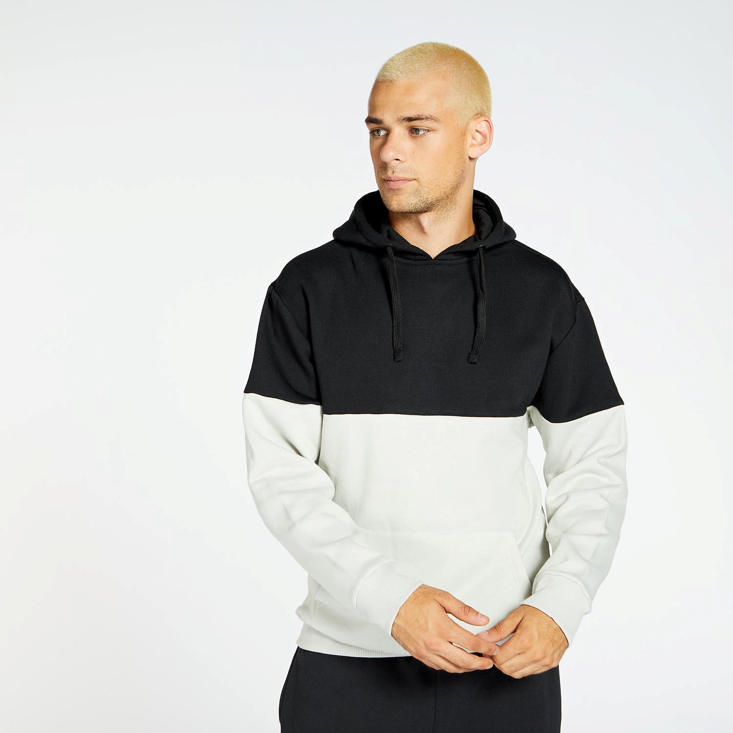 Up Basic - Blanc - Sweat à capuche homme sports taille S