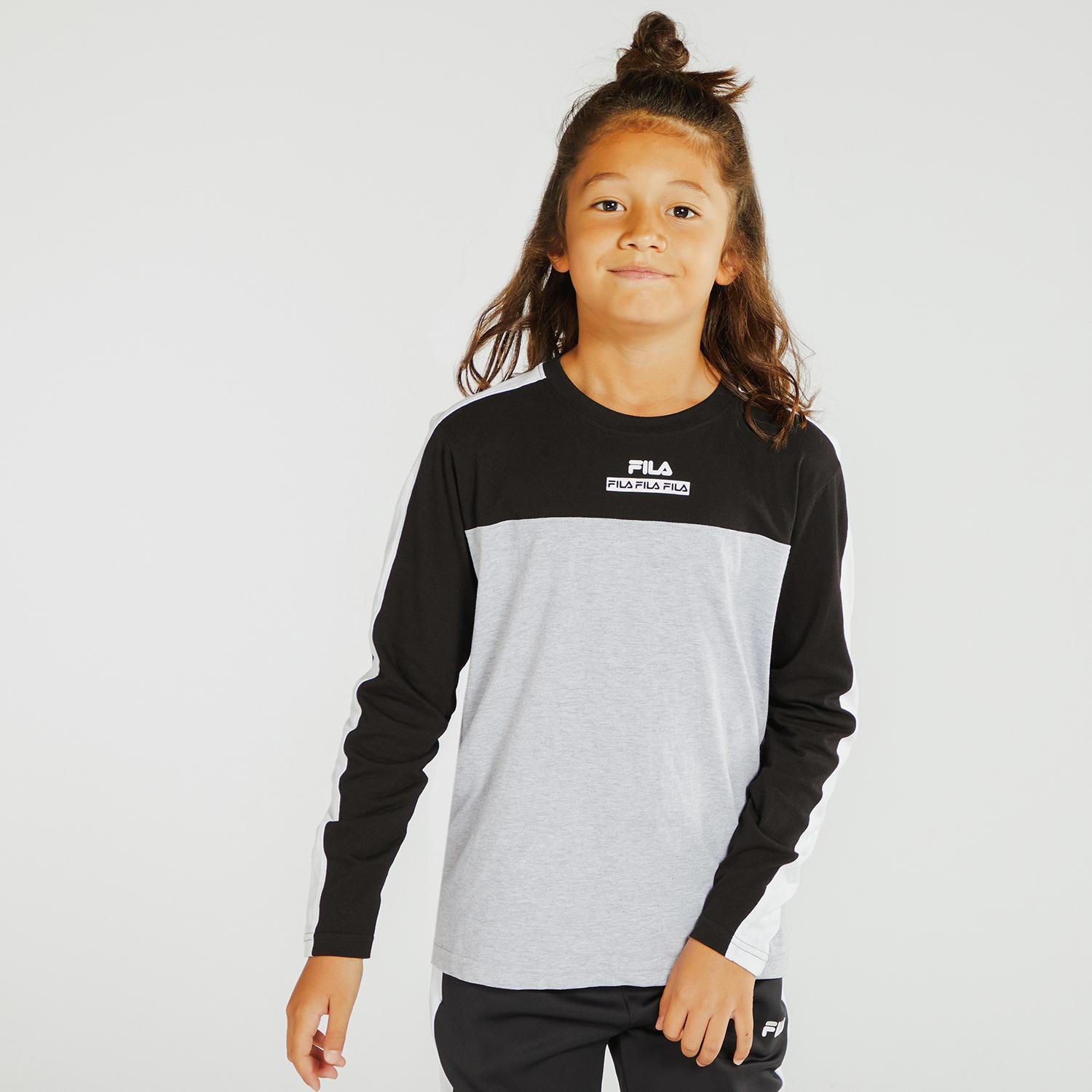 Fila Deforest - Negro - Camiseta Niño talla 10