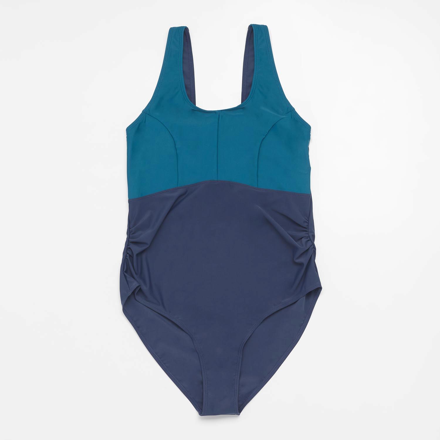 Maillot de bain Natation Ankor - Bleu Marine - maillot de bain femme enceinte sports taille XL