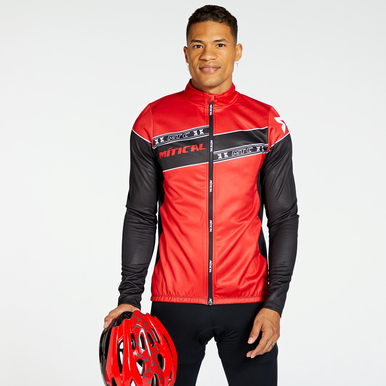 Mítical Or - Rouge - Maillot Cyclisme Homme sports taille M