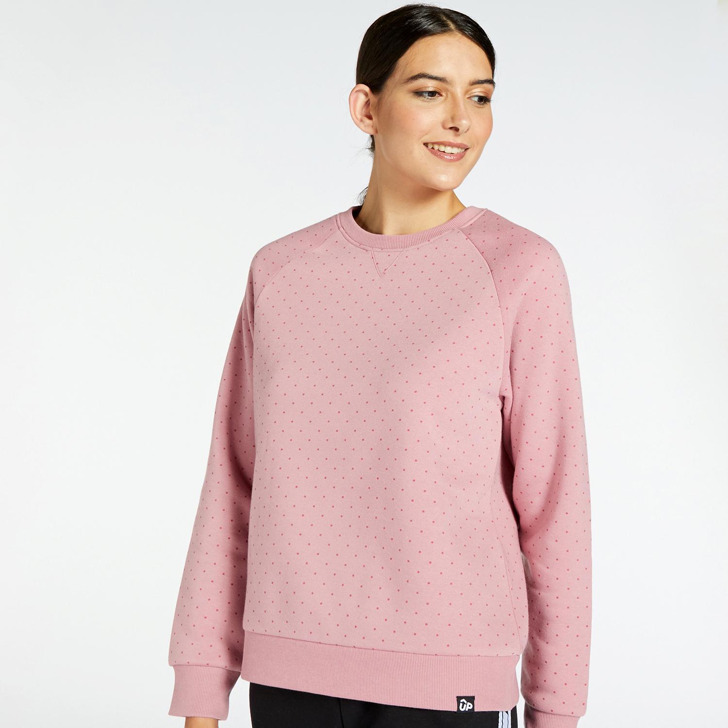 Sweat UP - Rose - Sweat Femme sports taille XL