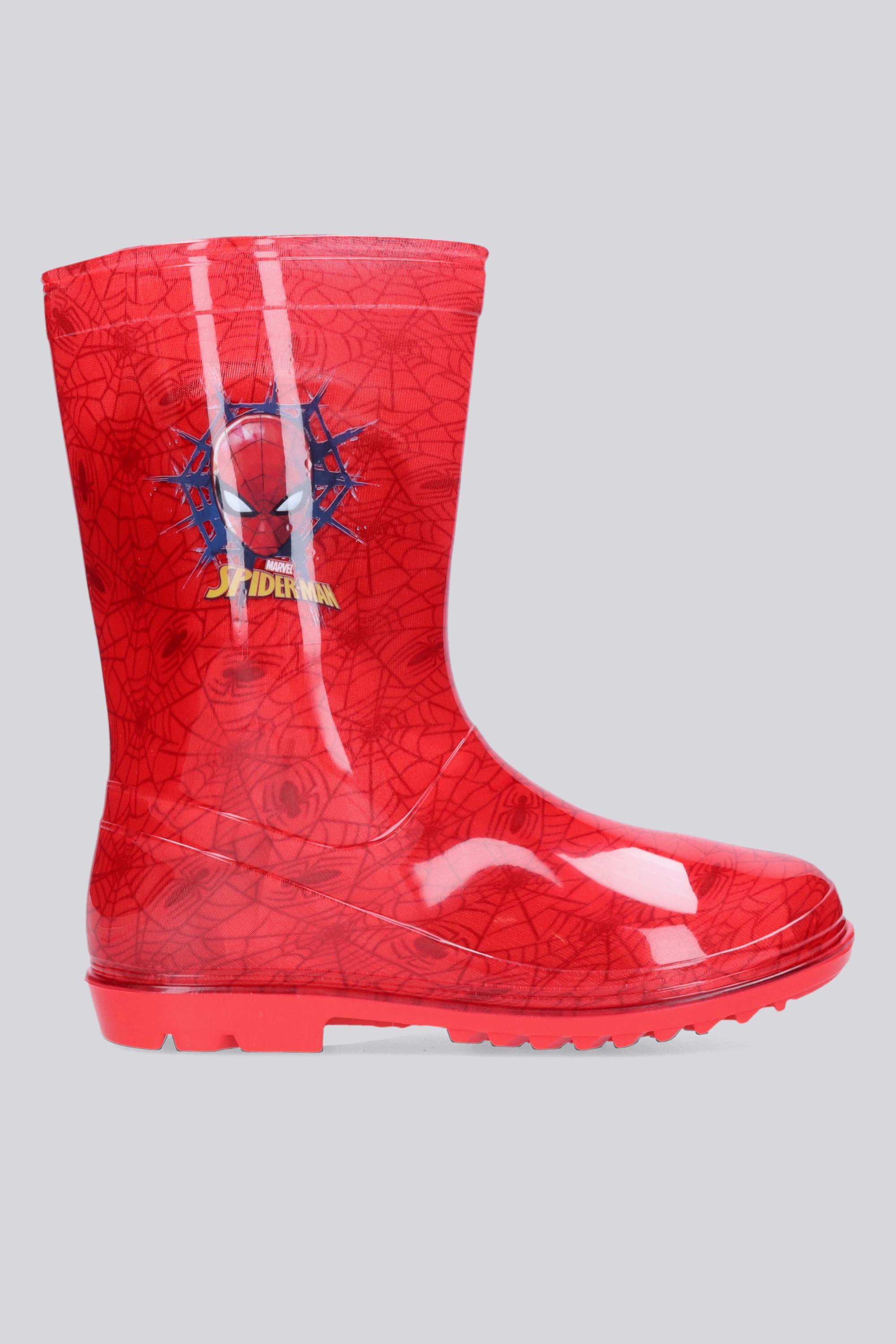 Botas Agua Spiderman - Rojo - Botas Agua Niño Marvel