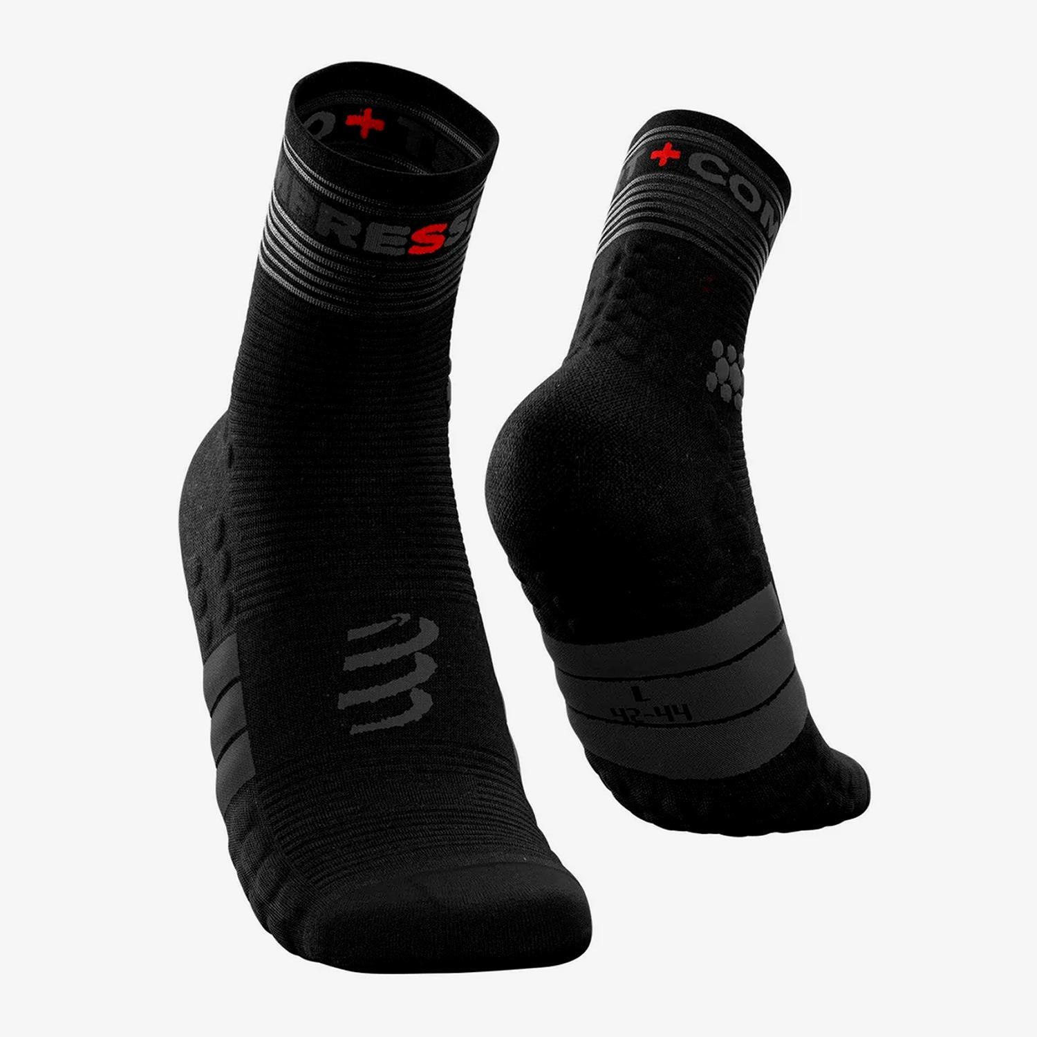 Compressport Pro - Noir - Chaussettes Running Homme sports taille M
