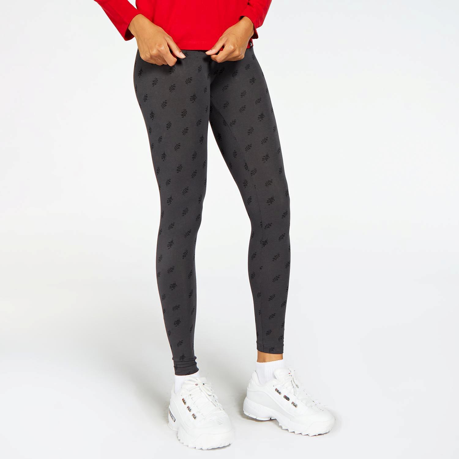 Basic Sra Legging Largo Estamp. - GRIS sports taille 2XL