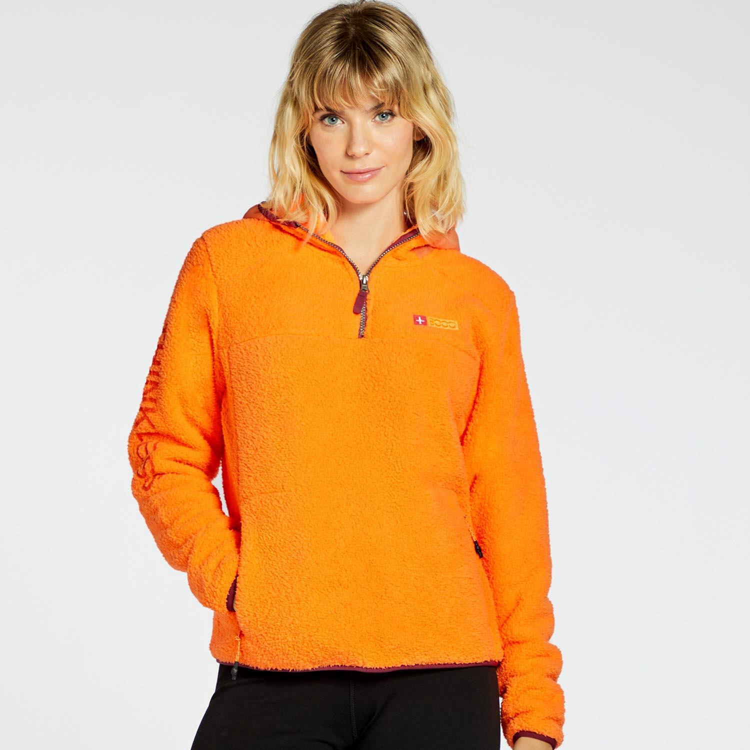 8000 Nial - Orange - Polaire Femme sports taille M