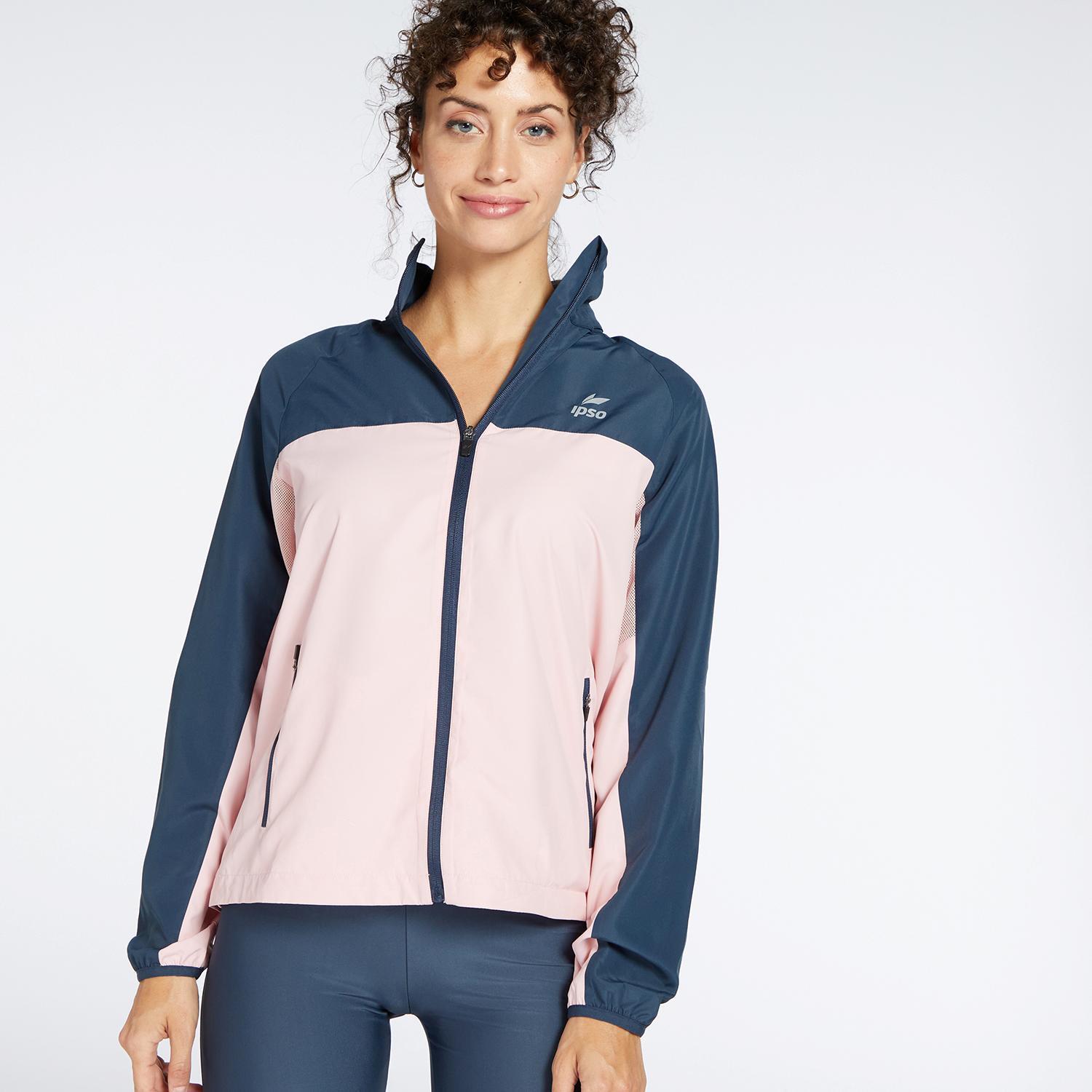 Ipso Combi - Rose - Coupe-vent Running Femme sports taille 2XL