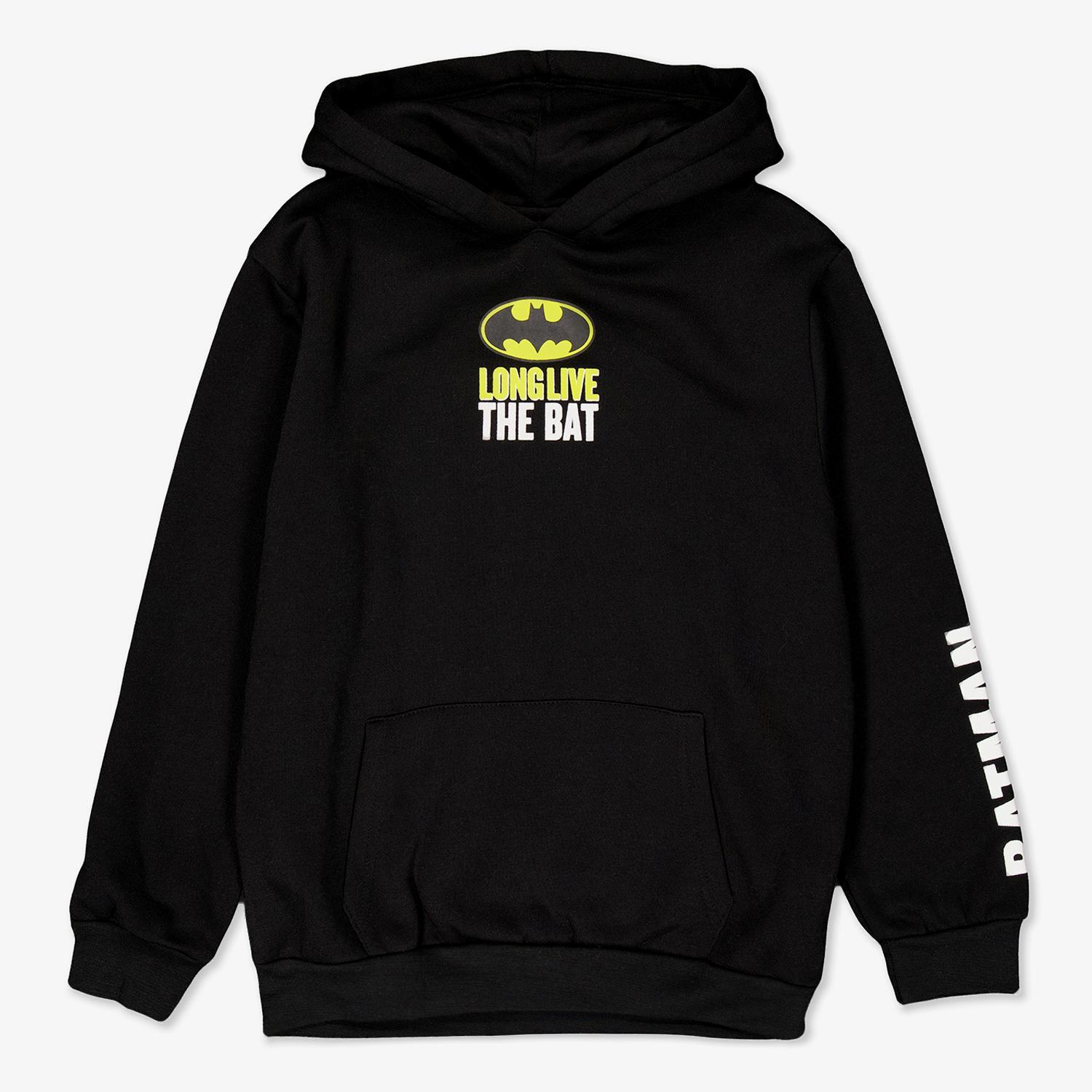Sudadera Batman - Negro - Sudadera Niño Warner talla 8