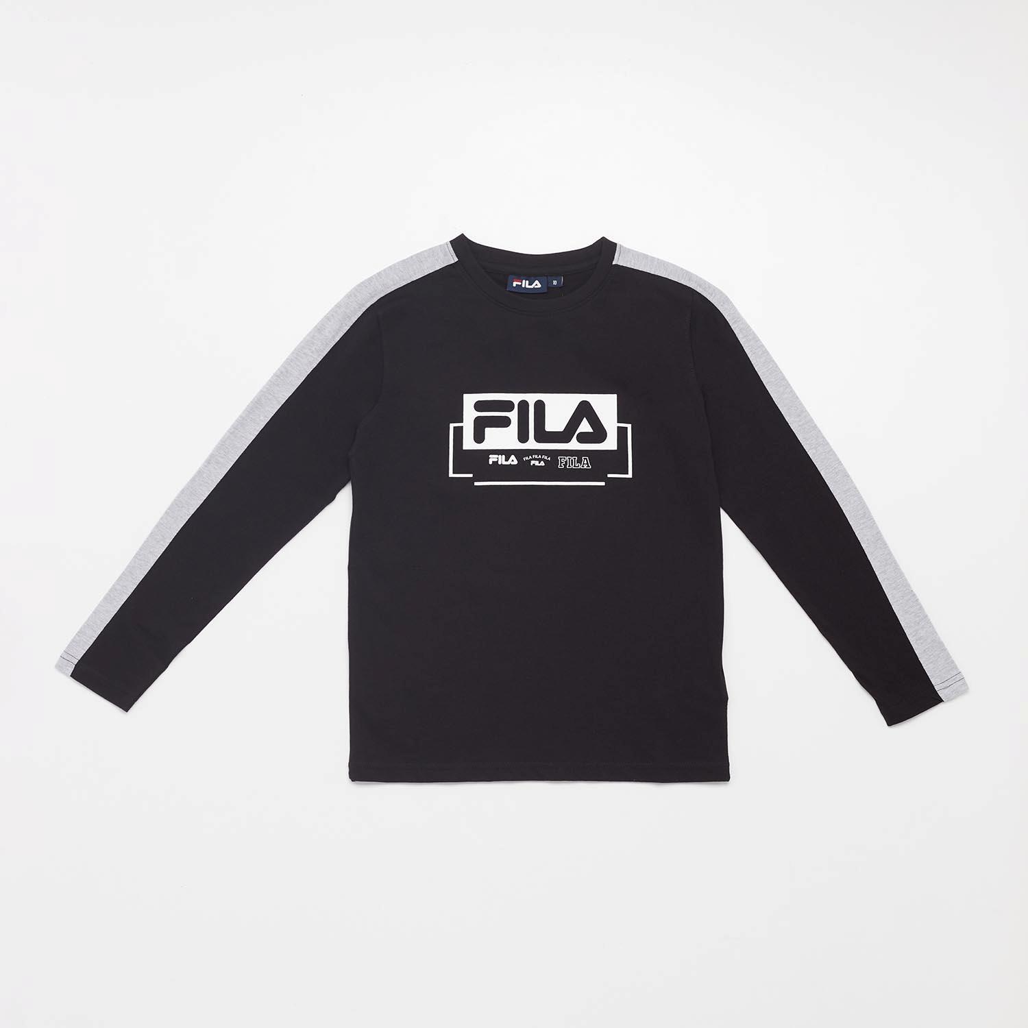 Fila Brent - Negro - Camiseta Niño talla 10
